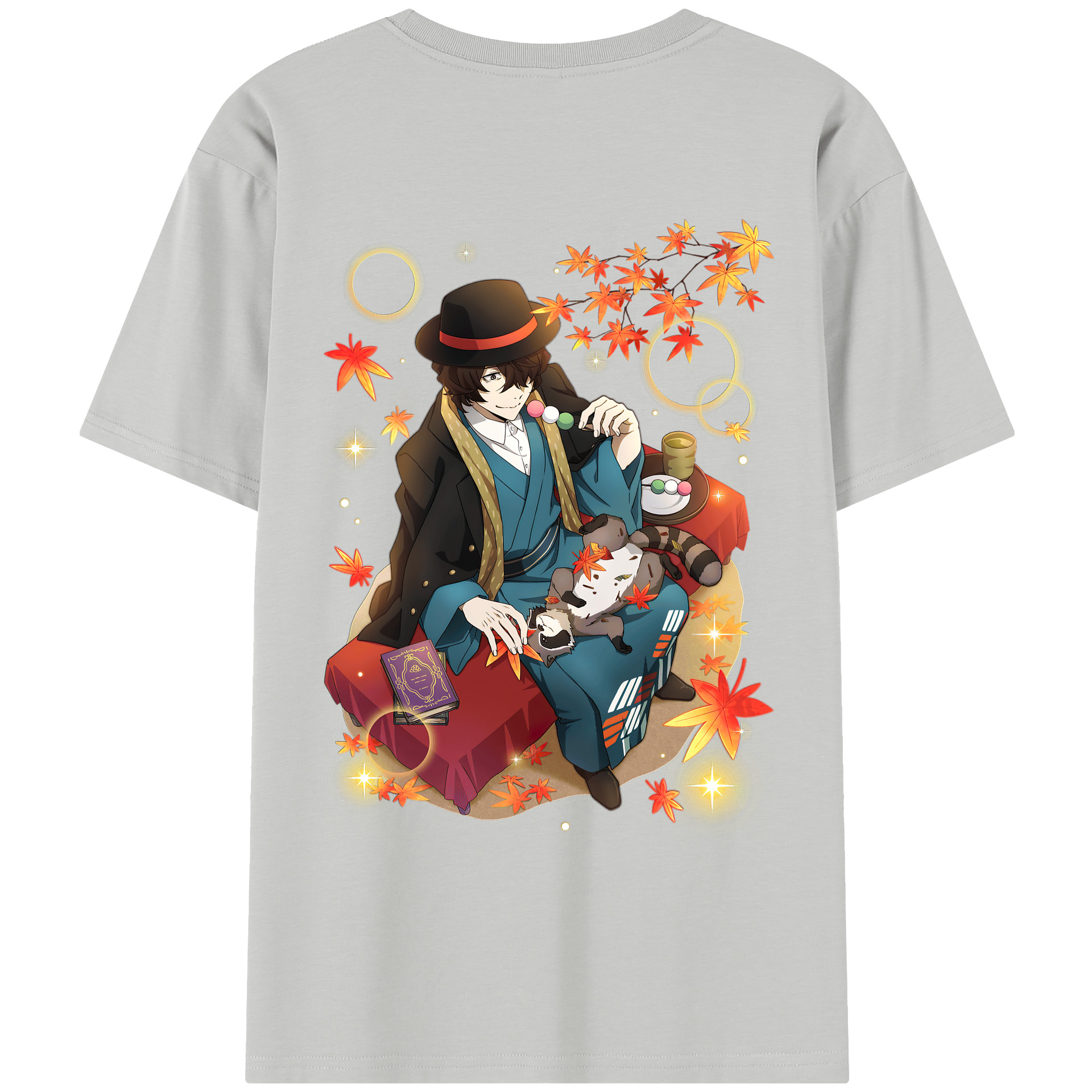 （画像用） 文豪ストレイドッグス Bungo Stray Dogs レディース半袖Tシャツ(バックプリント)