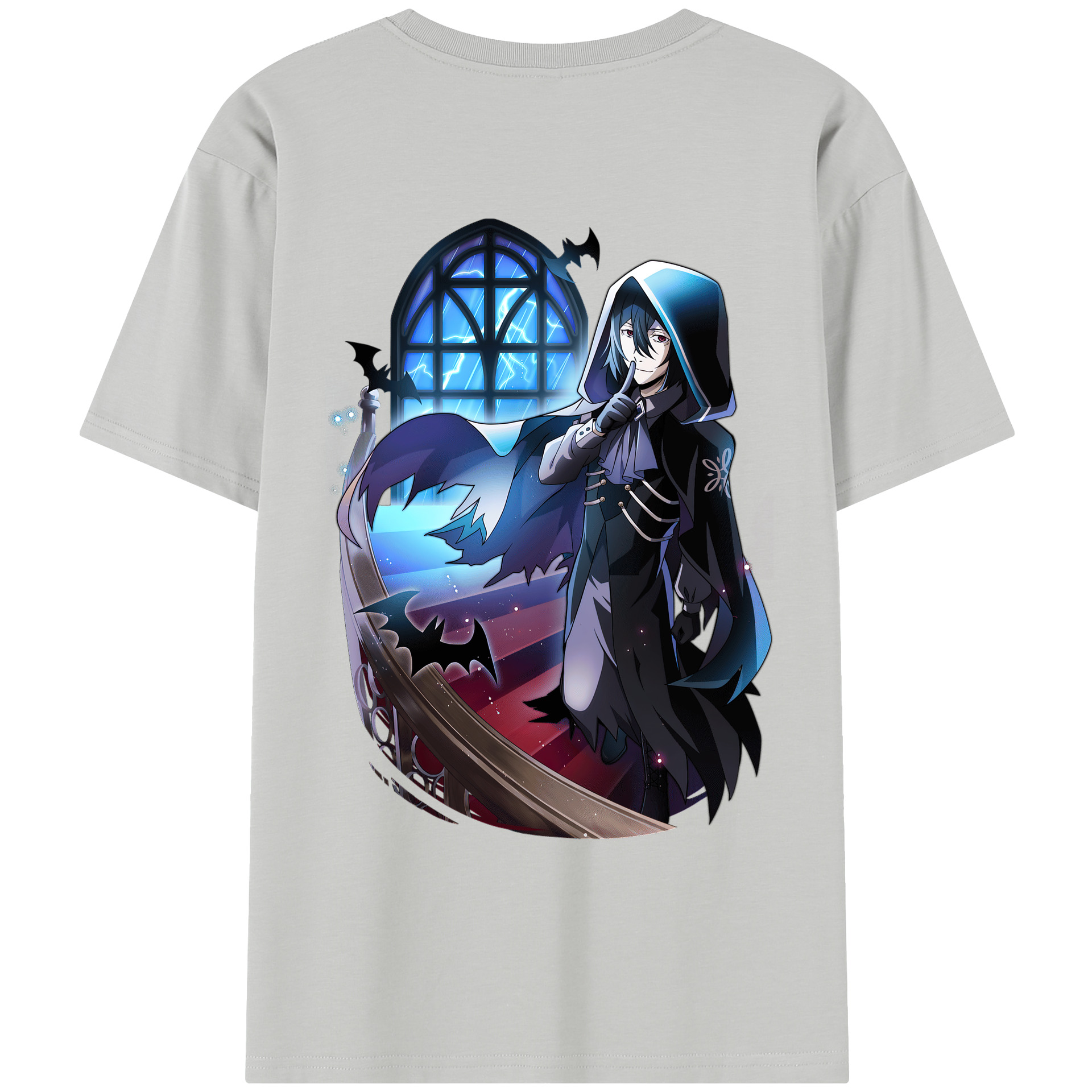 （画像用） 文豪ストレイドッグス Bungo Stray Dogs レディース半袖Tシャツ(バックプリント)
