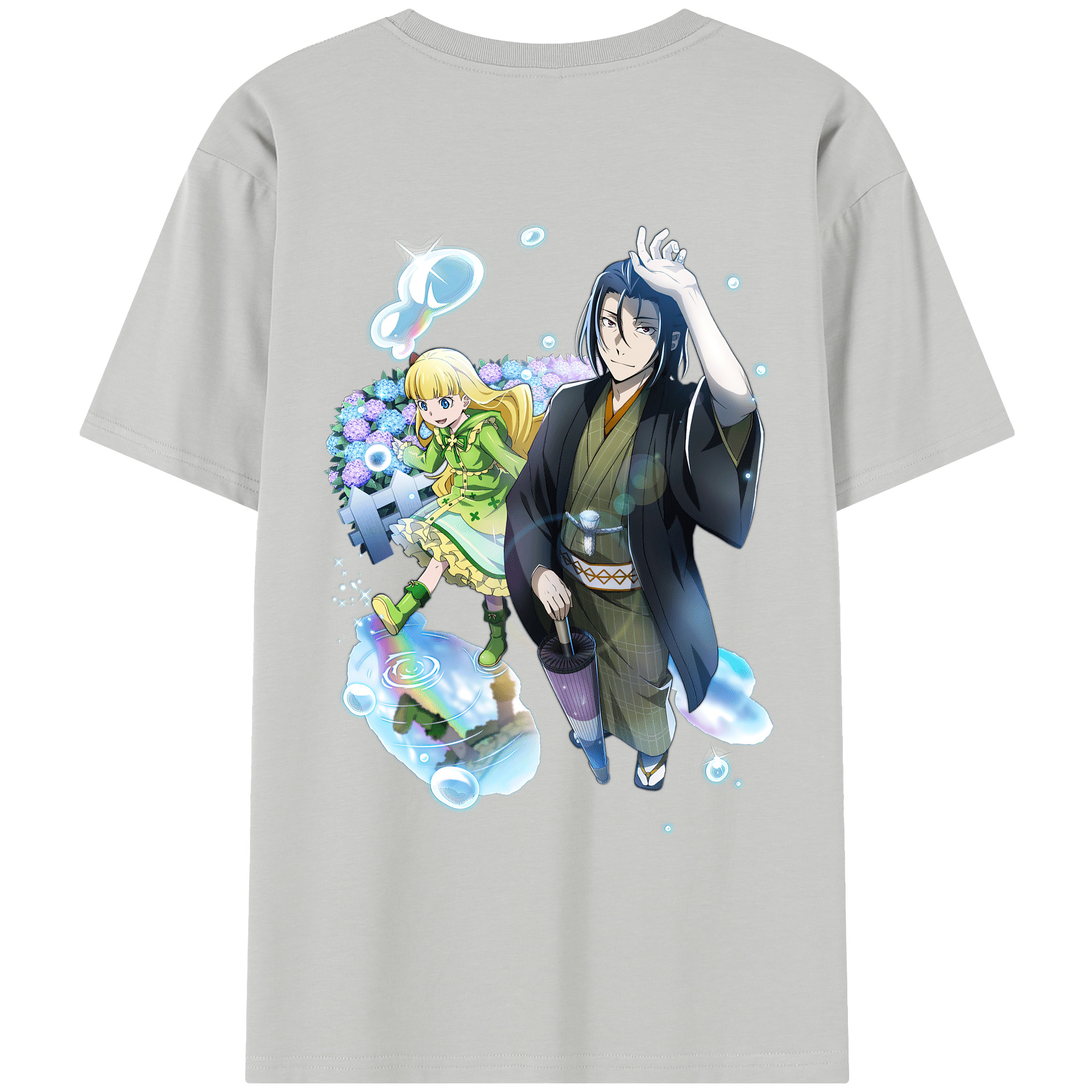 （画像用） 文豪ストレイドッグス Bungo Stray Dogs レディース半袖Tシャツ(バックプリント)