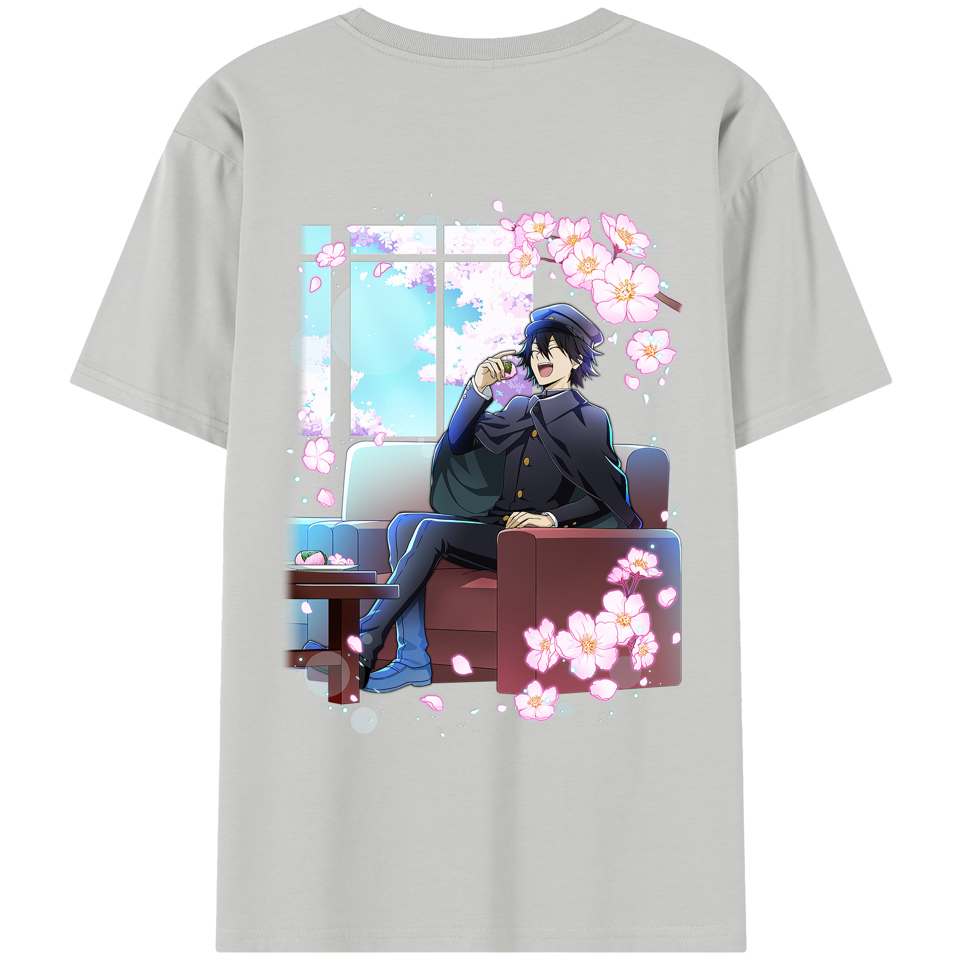 （画像用） 文豪ストレイドッグス Bungo Stray Dogs レディース半袖Tシャツ(バックプリント)