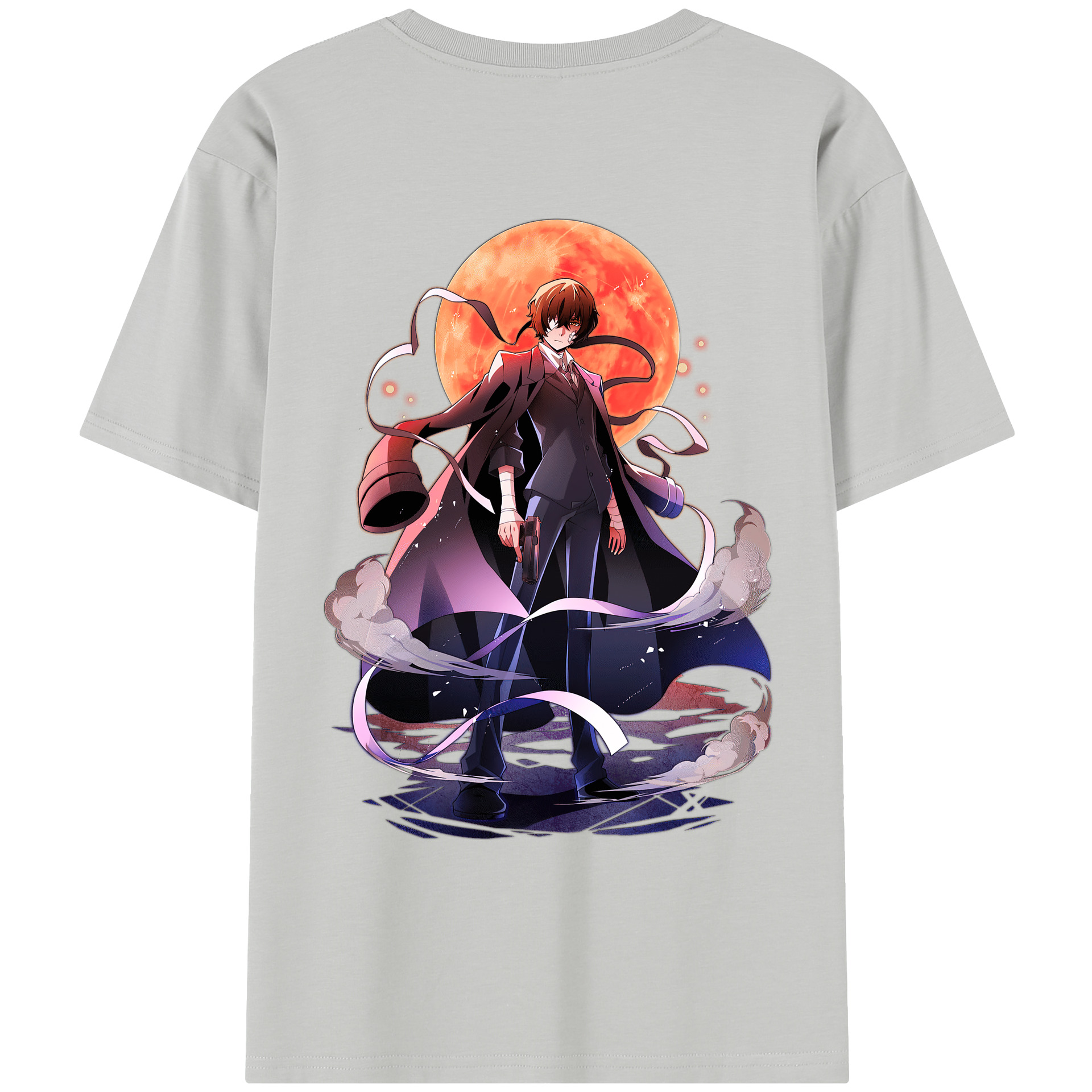 （画像用） 文豪ストレイドッグス Bungo Stray Dogs レディース半袖Tシャツ(バックプリント)