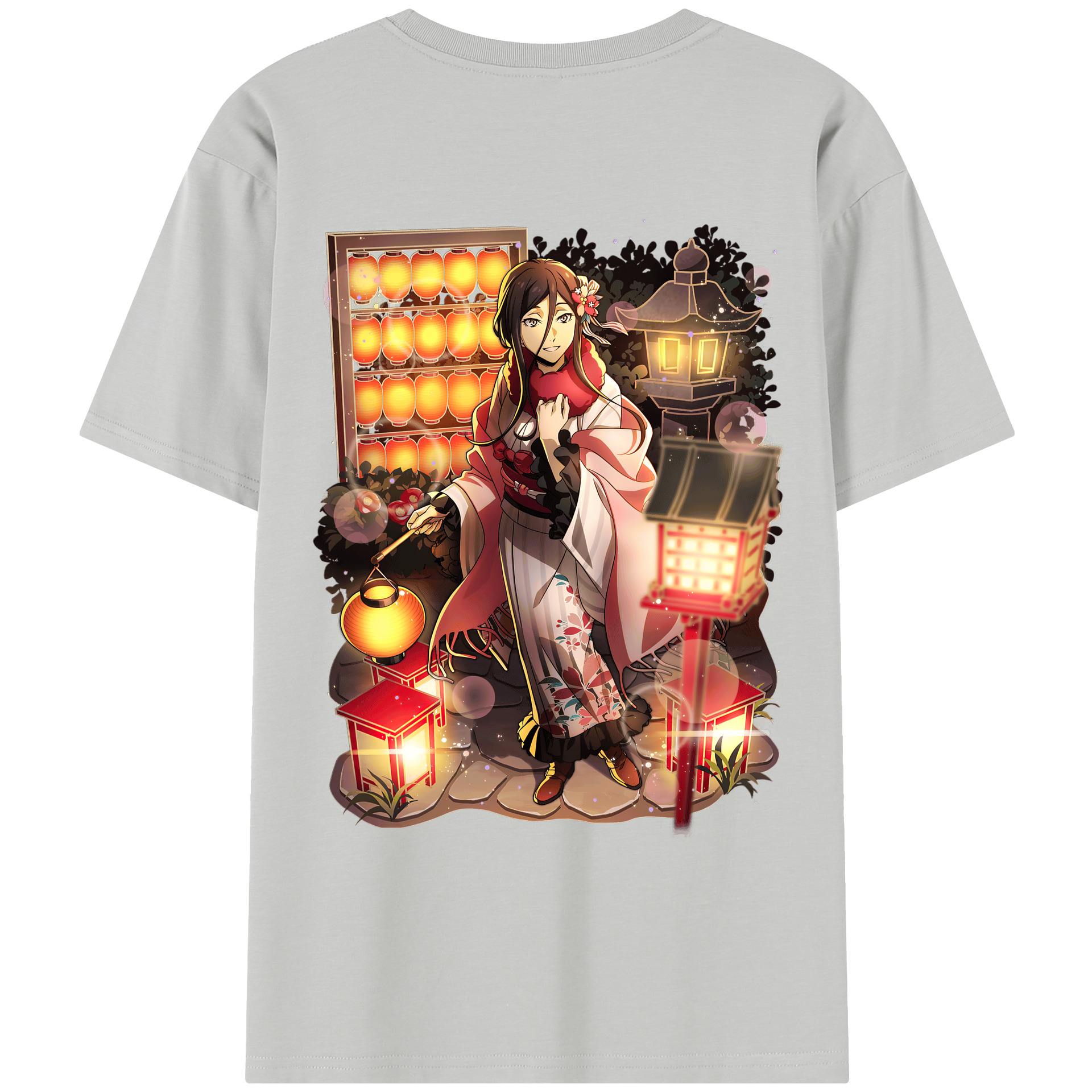 （画像用） 文豪ストレイドッグス Bungo Stray Dogs レディース半袖Tシャツ(バックプリント)