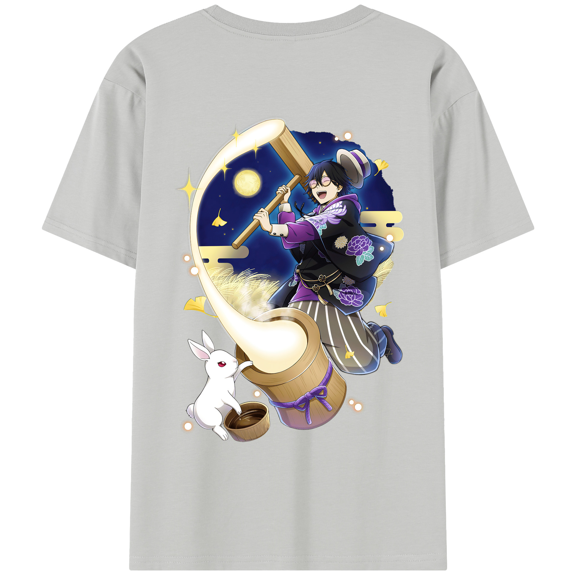 （画像用） 文豪ストレイドッグス Bungo Stray Dogs レディース半袖Tシャツ(バックプリント)