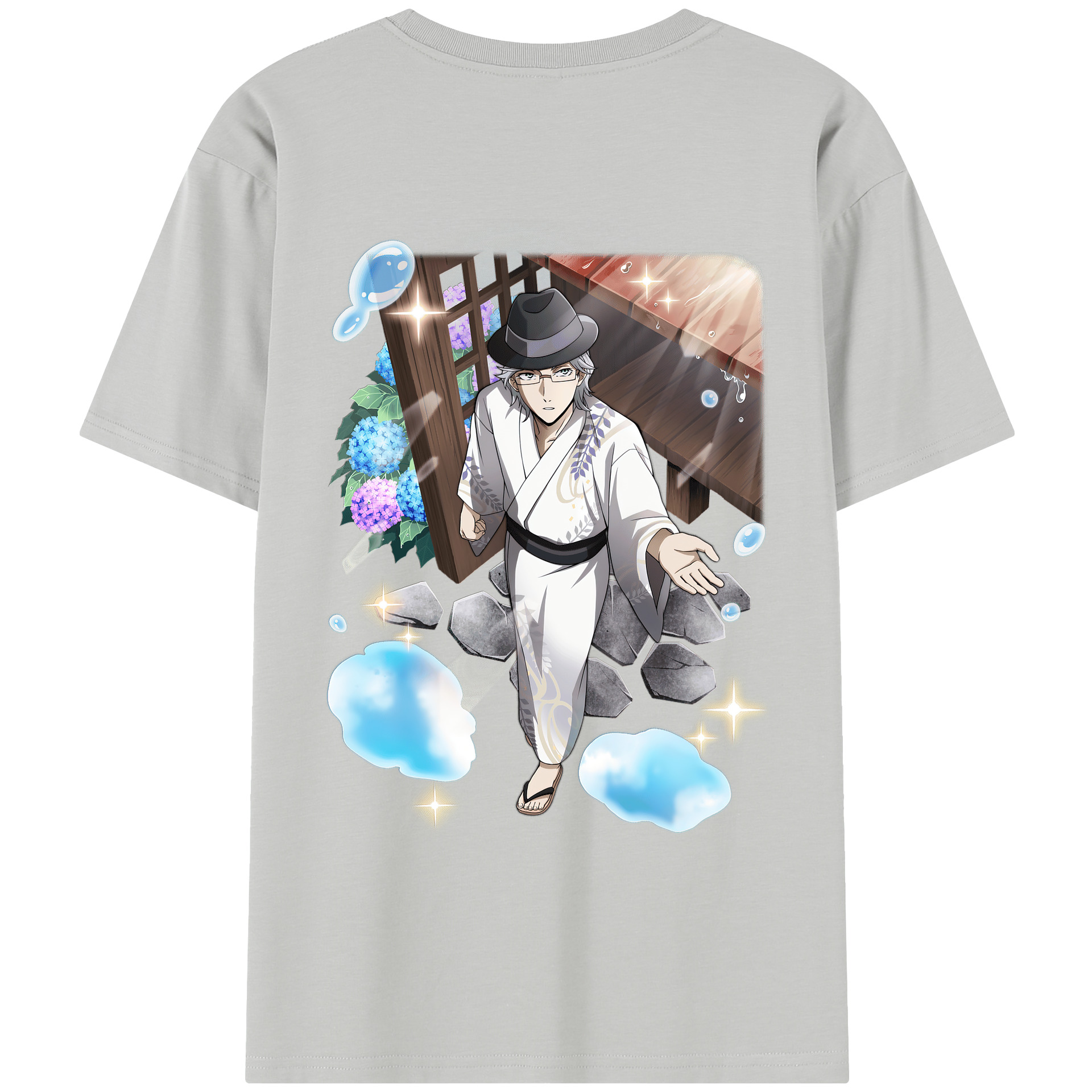 （画像用） 文豪ストレイドッグス Bungo Stray Dogs レディース半袖Tシャツ(バックプリント)