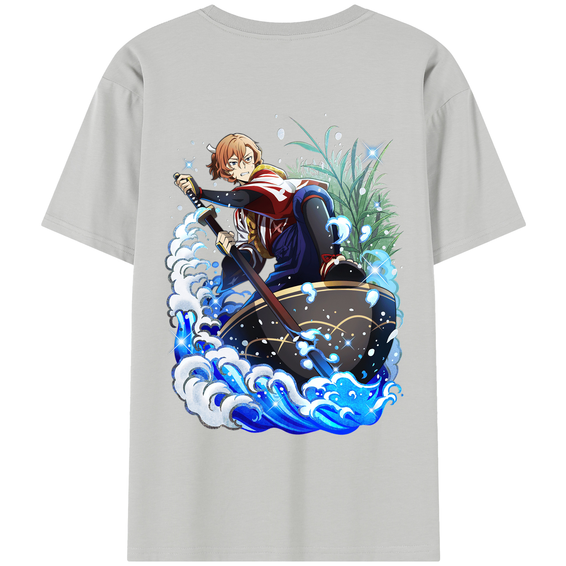 （画像用） 文豪ストレイドッグス Bungo Stray Dogs レディース半袖Tシャツ(バックプリント)