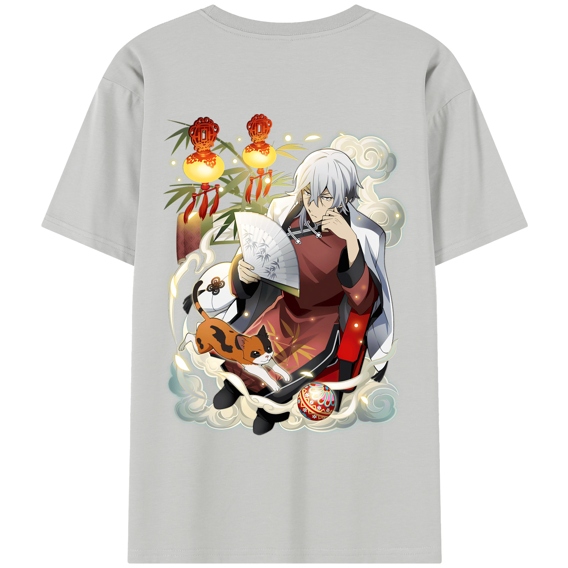 （画像用） 文豪ストレイドッグス Bungo Stray Dogs レディース半袖Tシャツ(バックプリント)