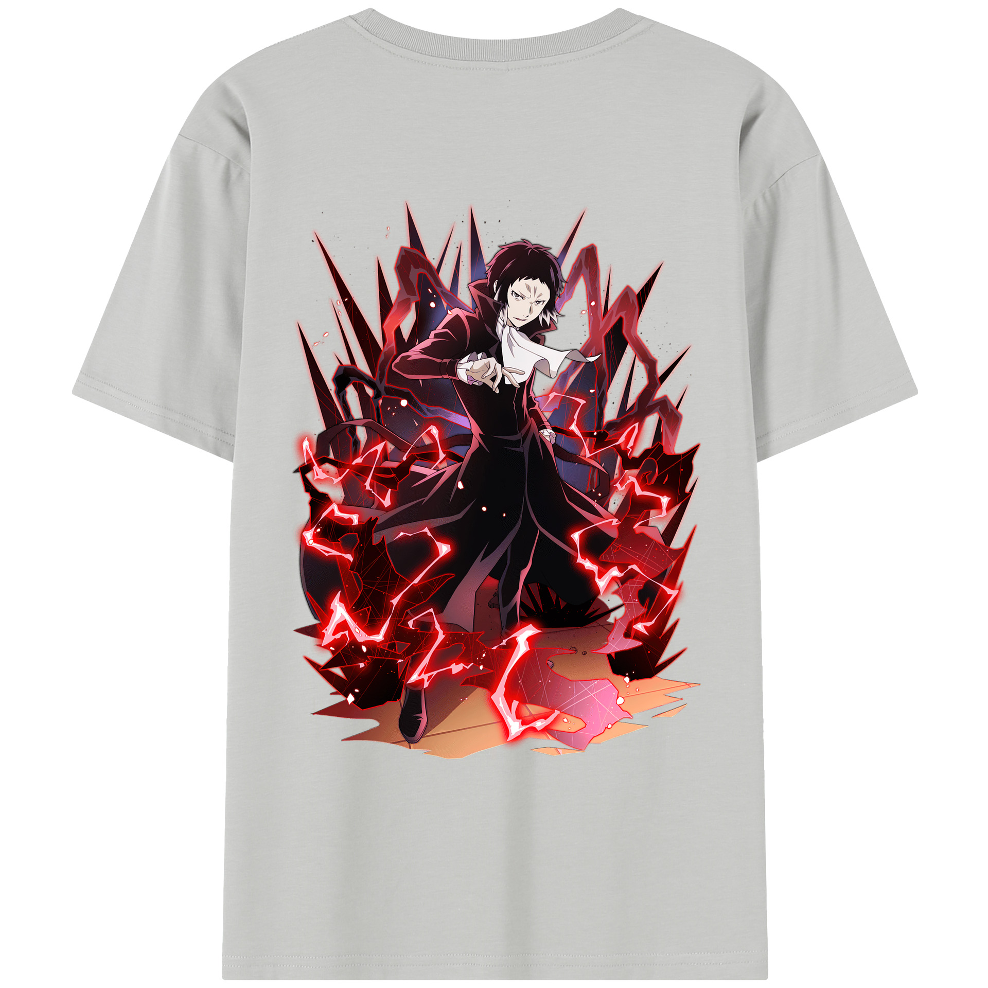 （画像用） 文豪ストレイドッグス Bungo Stray Dogs レディース半袖Tシャツ(バックプリント)
