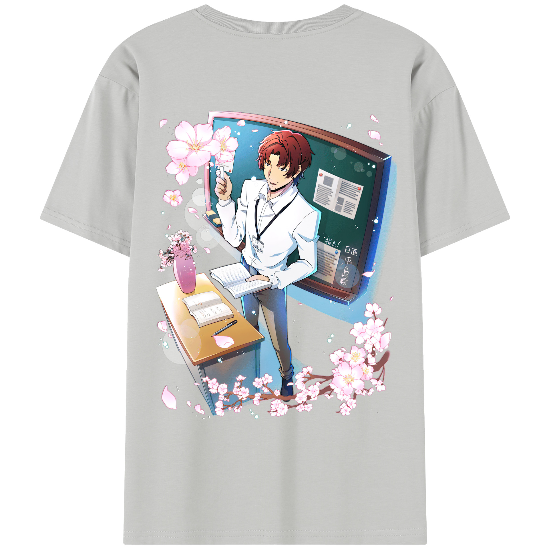 （画像用） 文豪ストレイドッグス Bungo Stray Dogs レディース半袖Tシャツ(バックプリント)