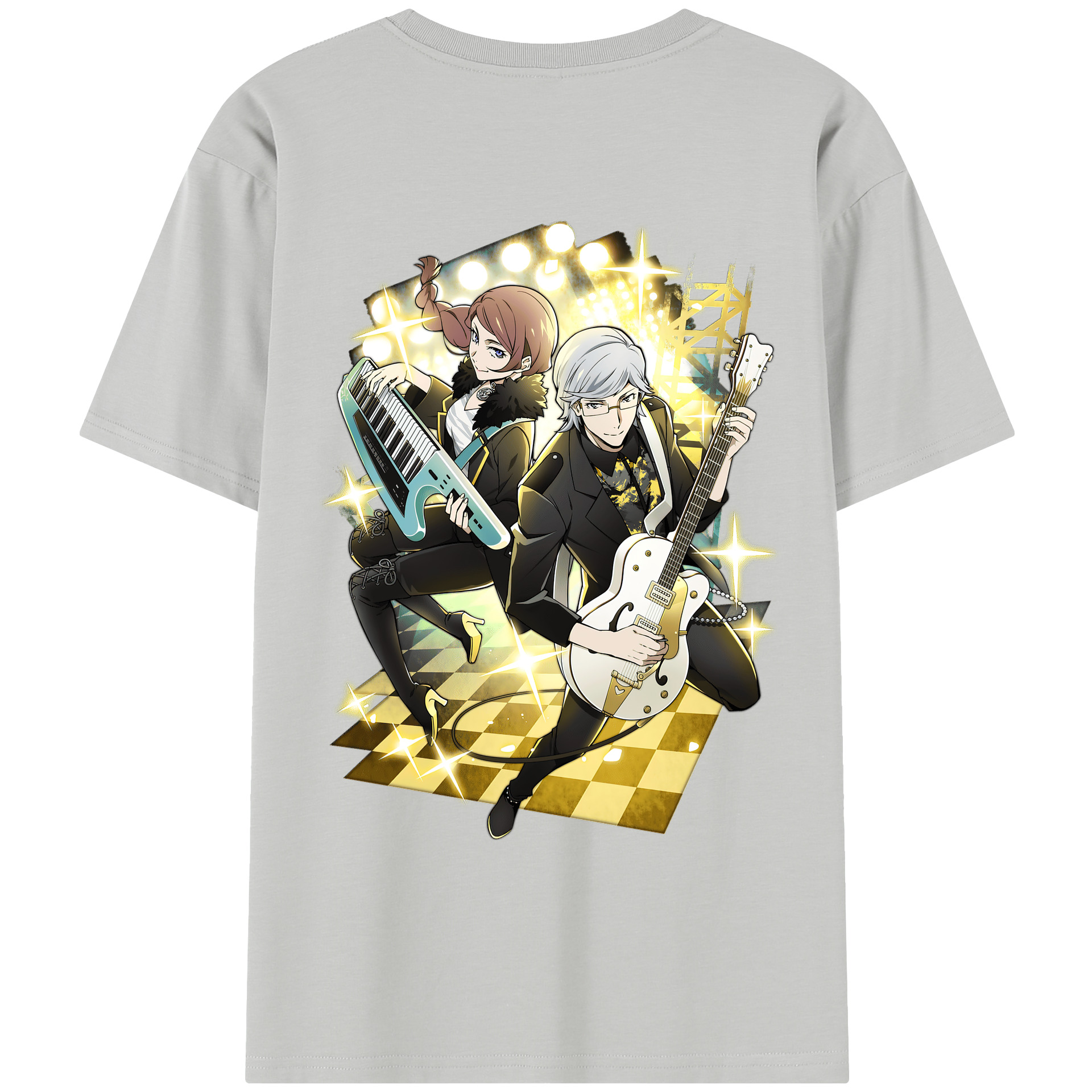 （画像用） 文豪ストレイドッグス Bungo Stray Dogs レディース半袖Tシャツ(バックプリント)
