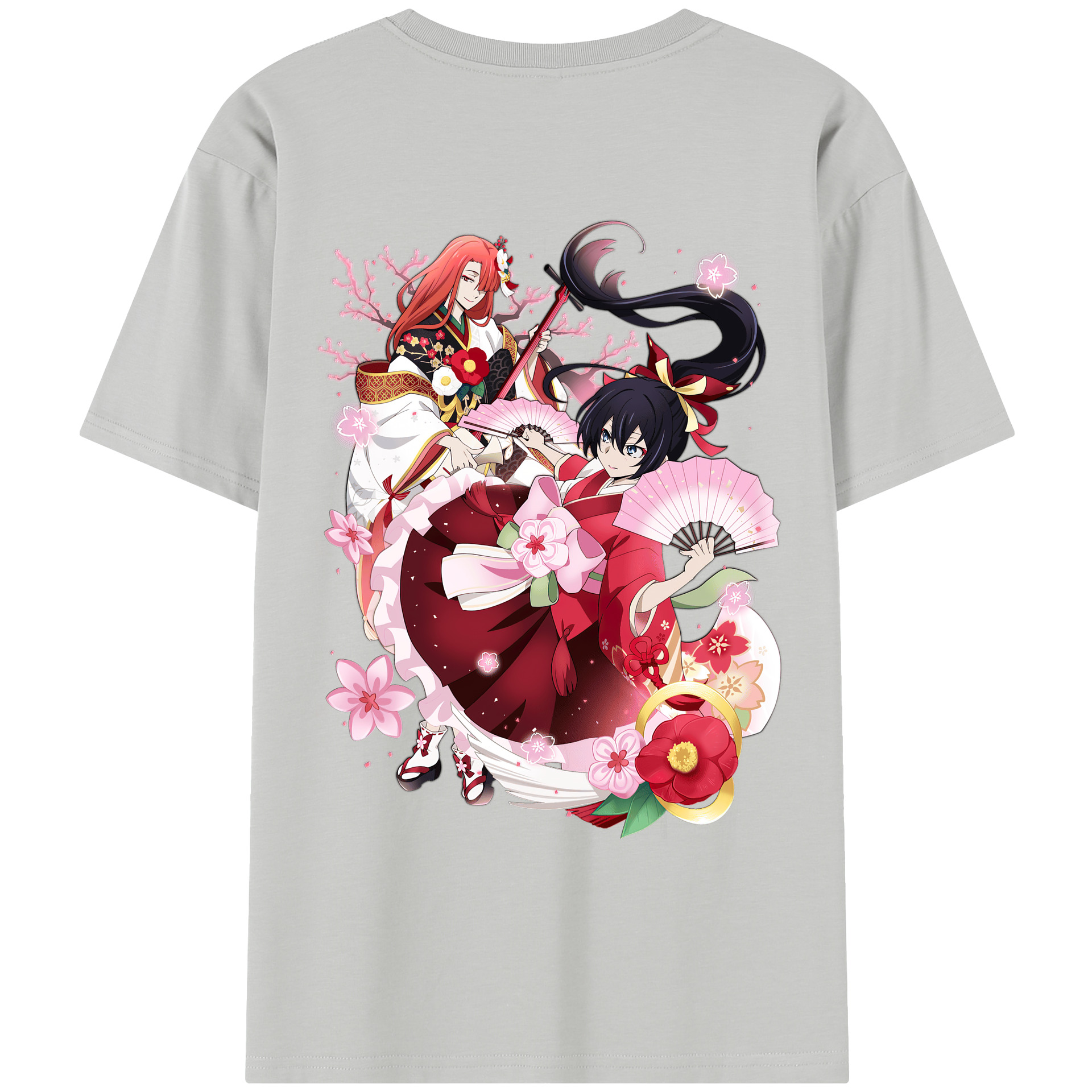 （画像用） 文豪ストレイドッグス Bungo Stray Dogs レディース半袖Tシャツ(バックプリント)