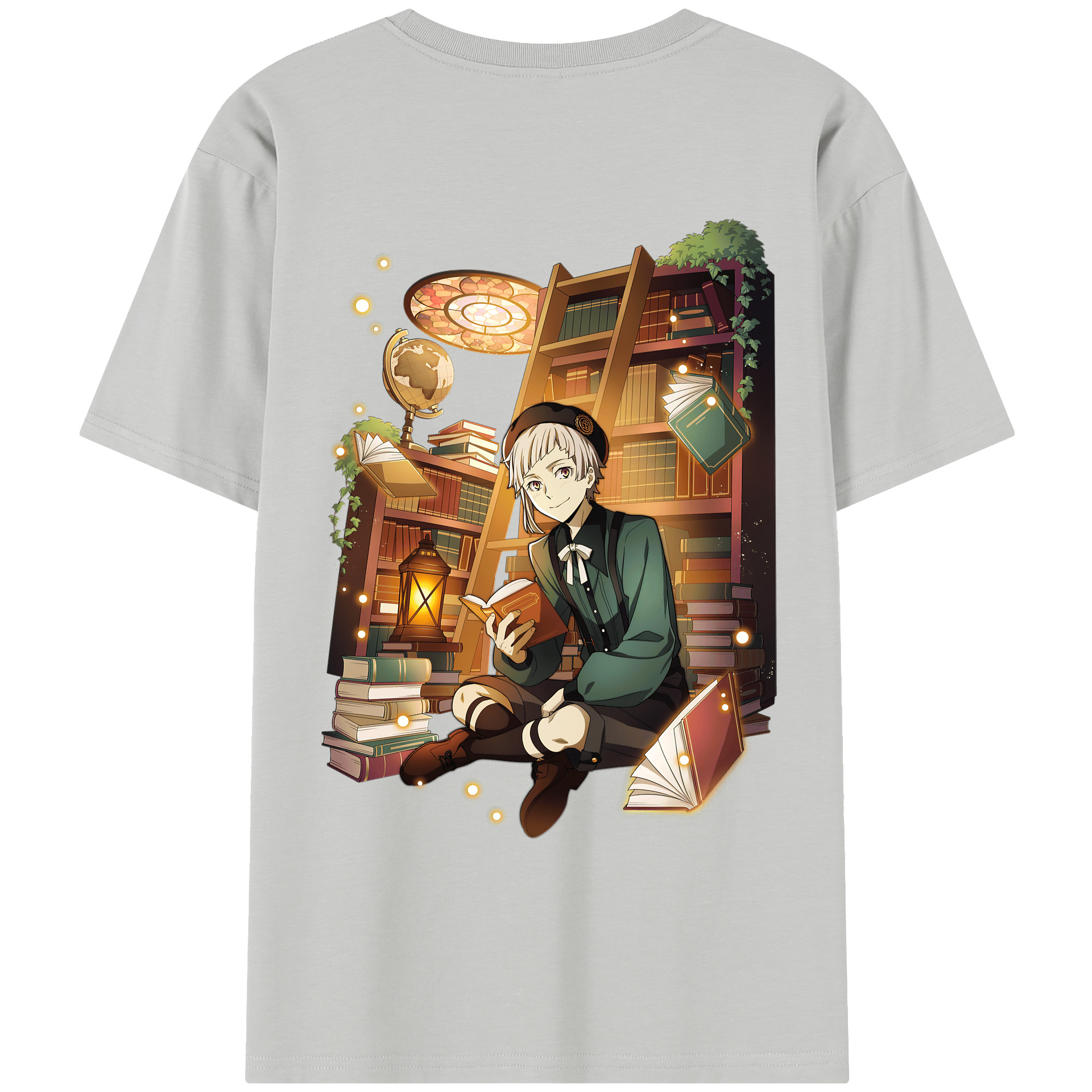 （画像用） 文豪ストレイドッグス Bungo Stray Dogs レディース半袖Tシャツ(バックプリント)