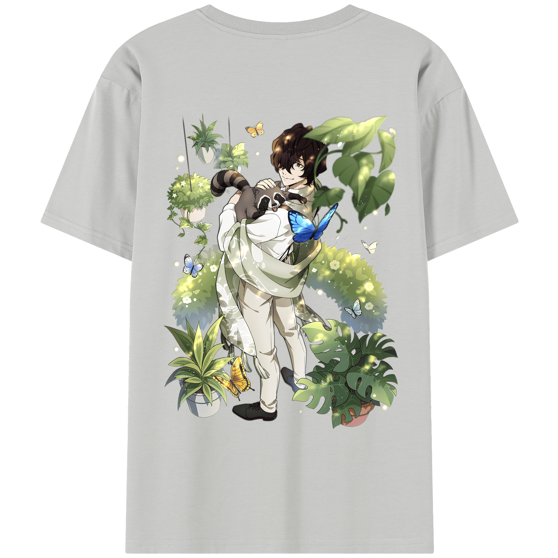 （画像用） 文豪ストレイドッグス Bungo Stray Dogs レディース半袖Tシャツ(バックプリント)