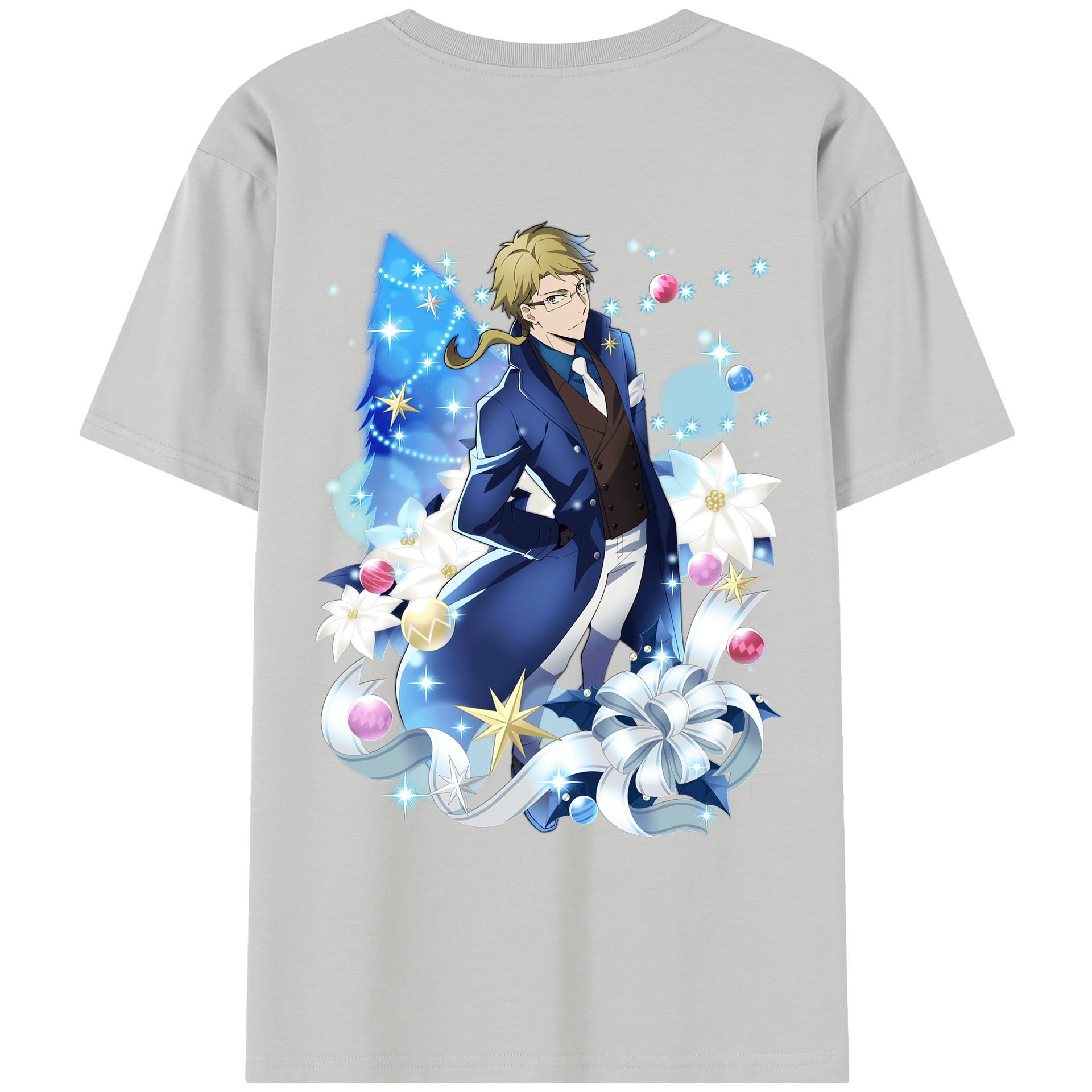 （画像用） 文豪ストレイドッグス Bungo Stray Dogs レディース半袖Tシャツ(バックプリント)