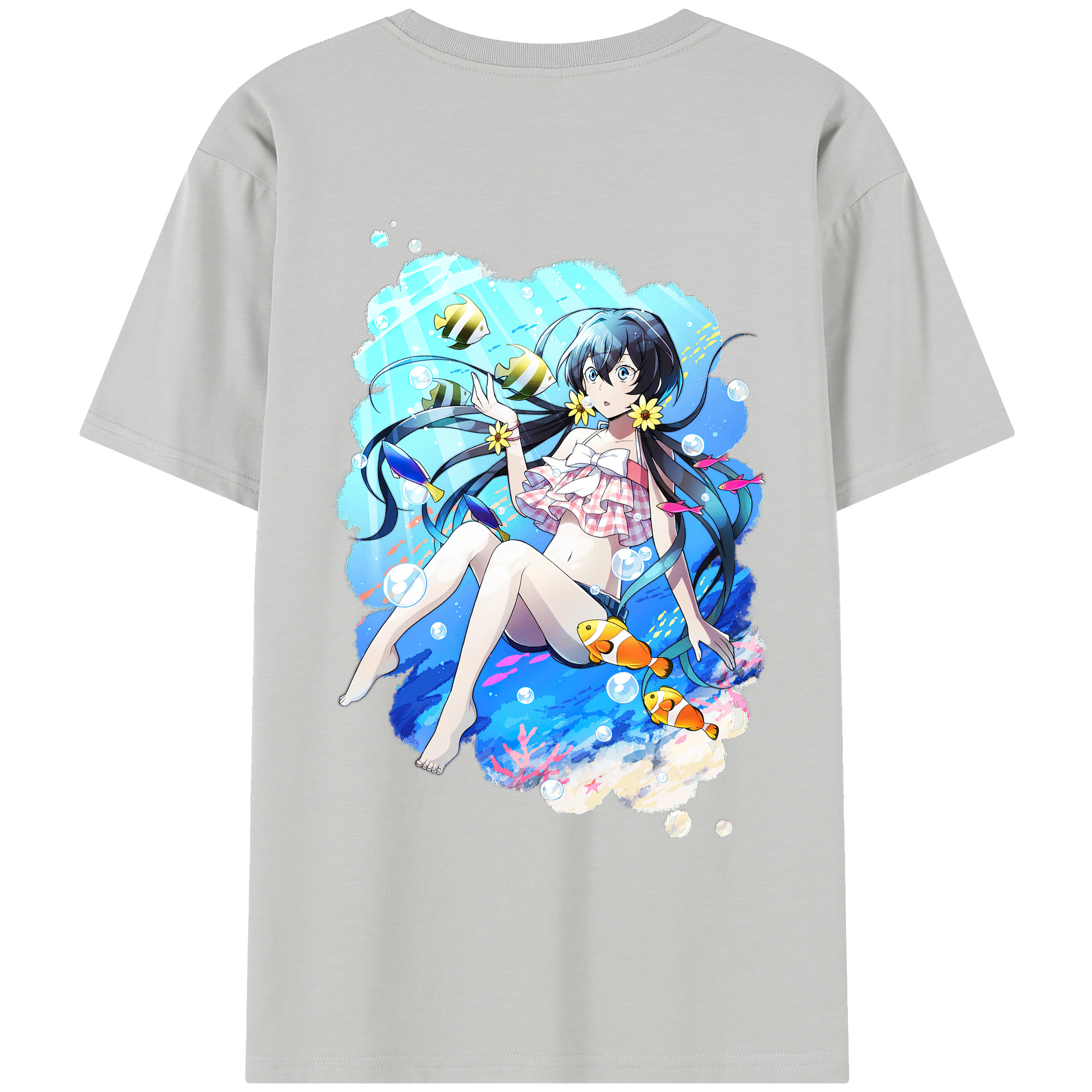 （画像用） 文豪ストレイドッグス Bungo Stray Dogs レディース半袖Tシャツ(バックプリント)