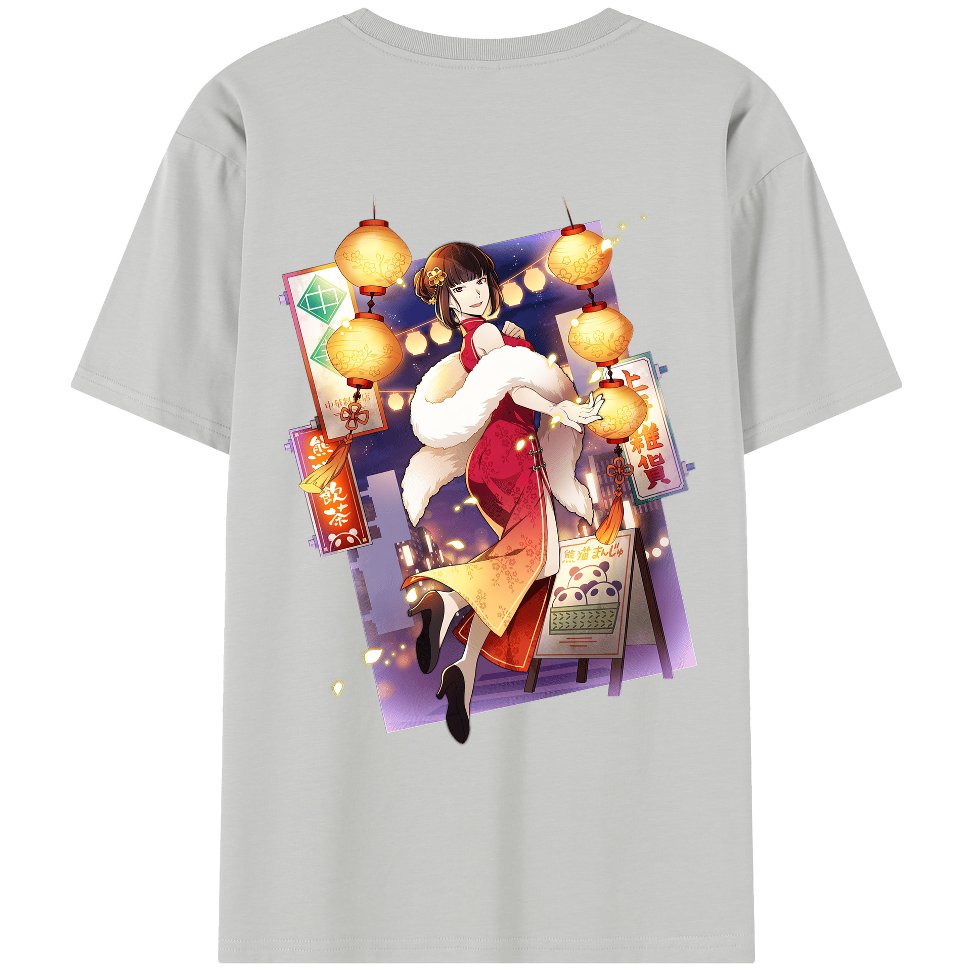 （画像用） 文豪ストレイドッグス Bungo Stray Dogs レディース半袖Tシャツ(バックプリント)