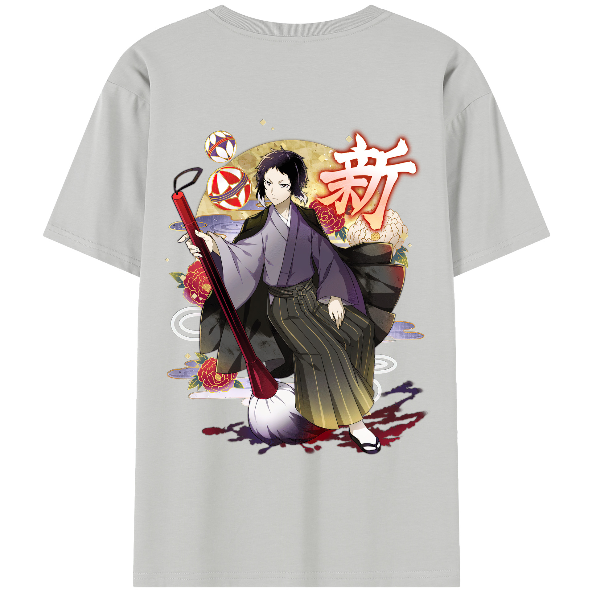 （画像用） 文豪ストレイドッグス Bungo Stray Dogs レディース半袖Tシャツ(バックプリント)