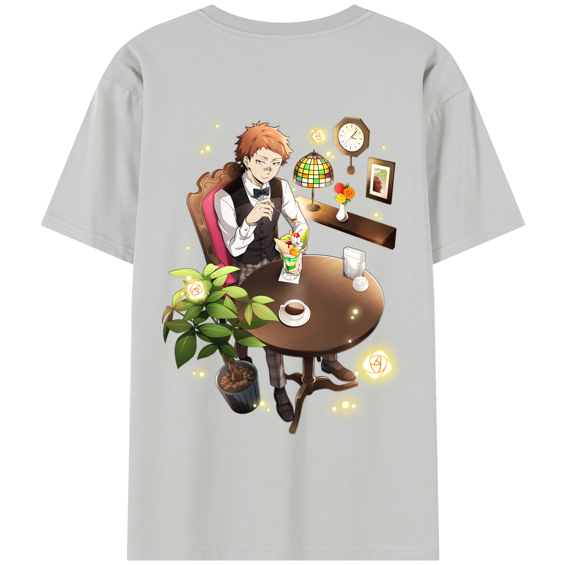 （画像用） 文豪ストレイドッグス Bungo Stray Dogs レディース半袖Tシャツ(バックプリント)