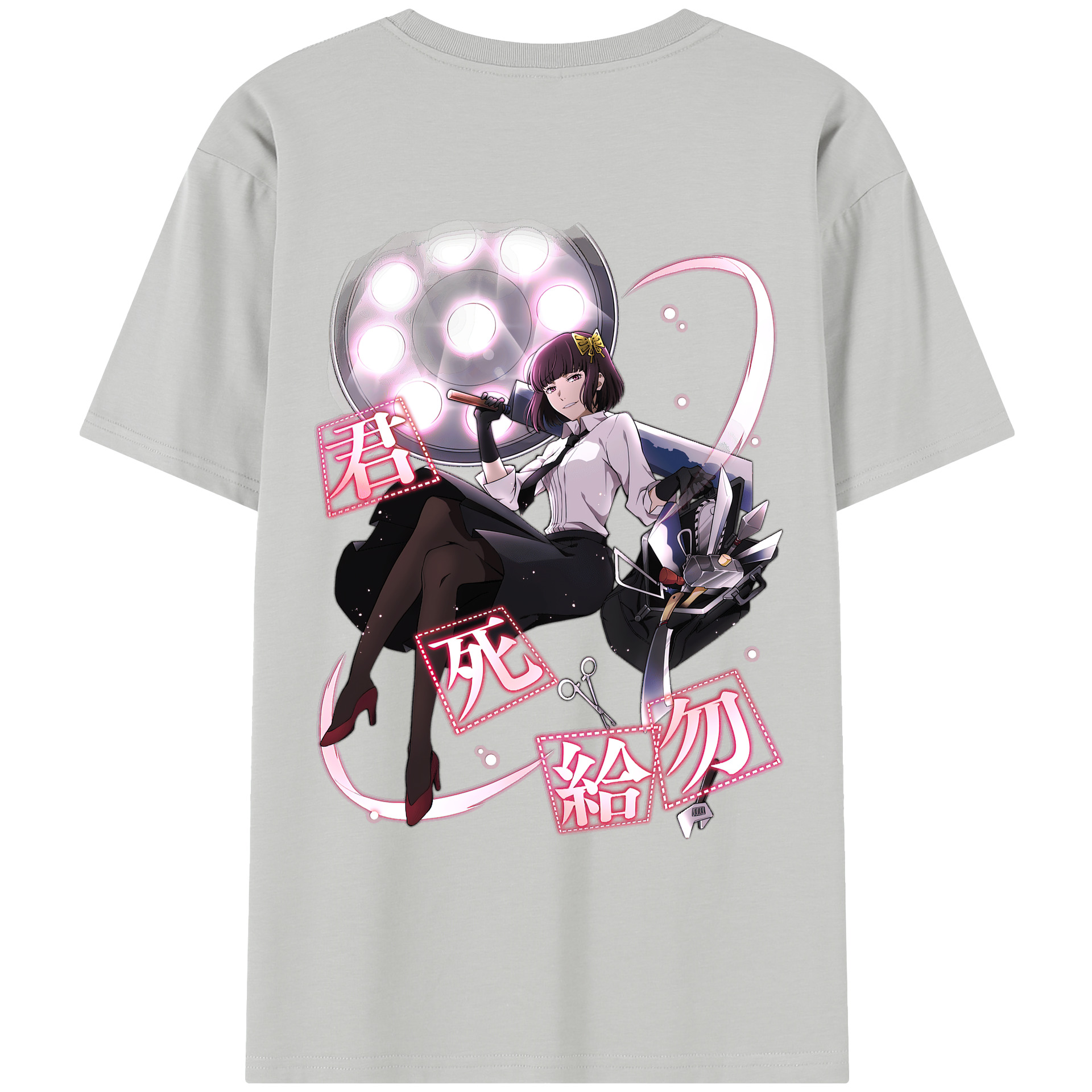 （画像用） 文豪ストレイドッグス Bungo Stray Dogs レディース半袖Tシャツ(バックプリント)