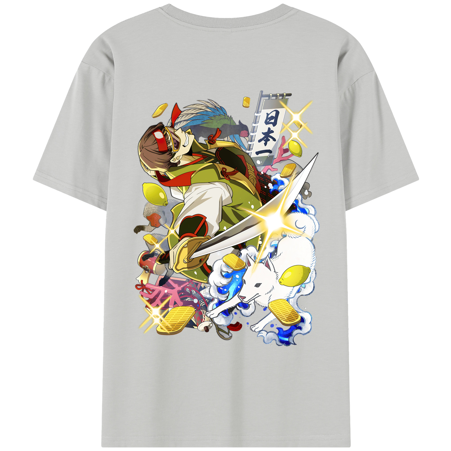 （画像用） 文豪ストレイドッグス Bungo Stray Dogs レディース半袖Tシャツ(バックプリント)