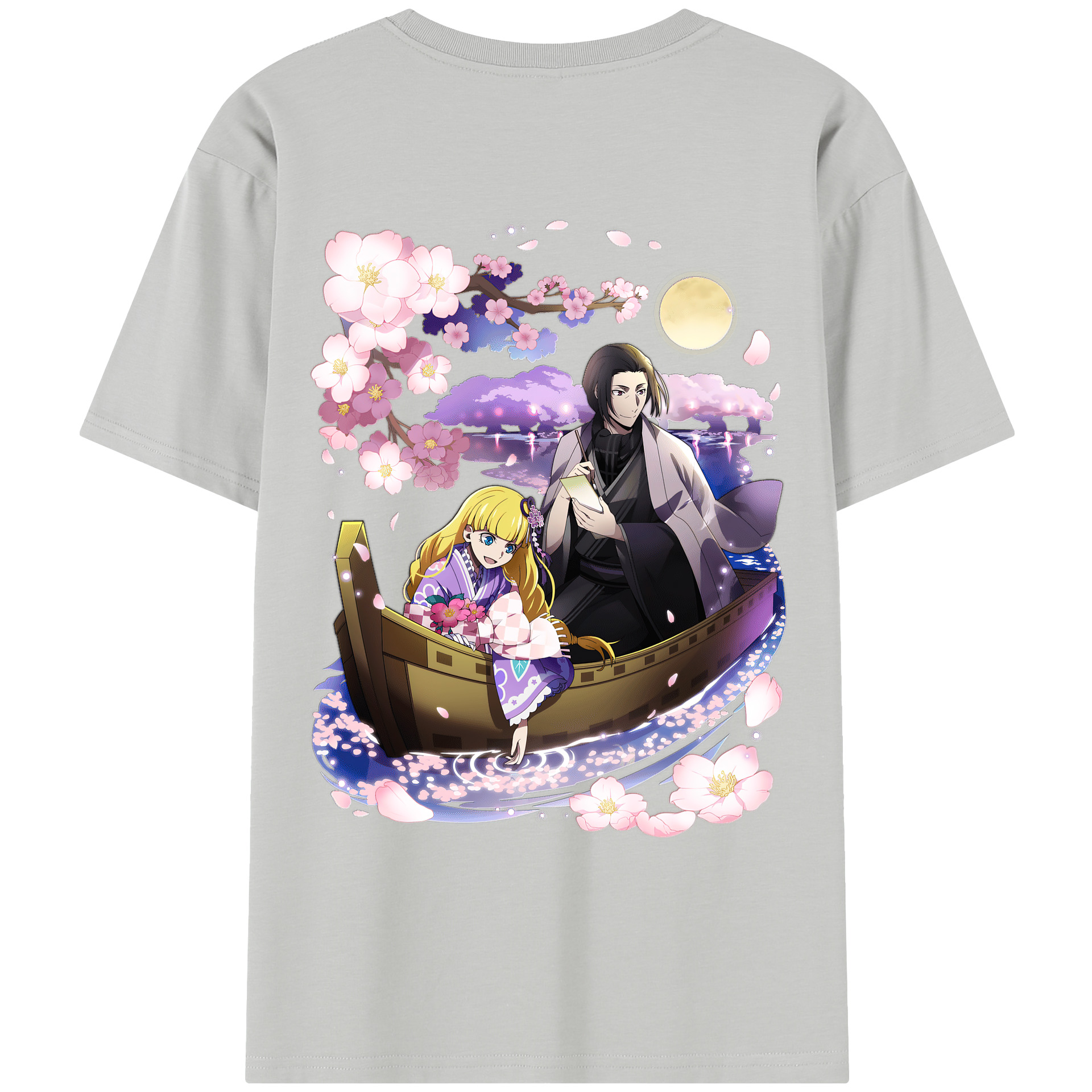 （画像用） 文豪ストレイドッグス Bungo Stray Dogs レディース半袖Tシャツ(バックプリント)