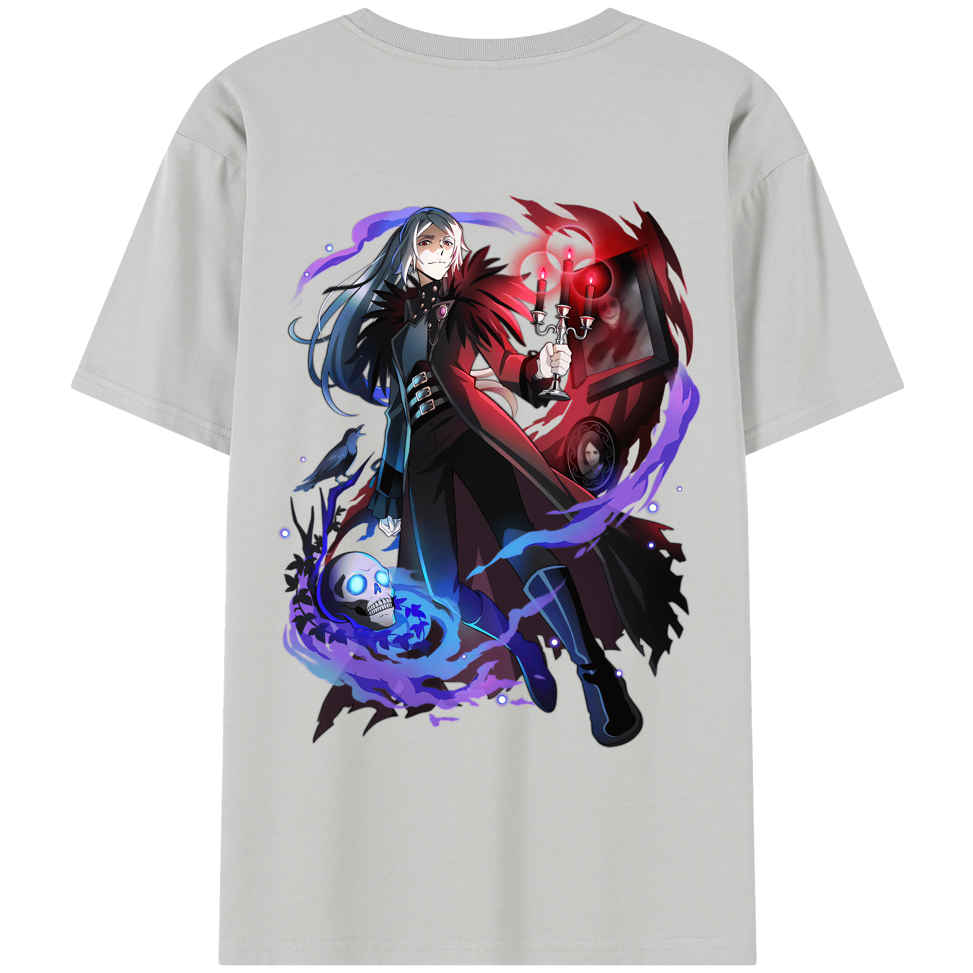 （画像用） 文豪ストレイドッグス Bungo Stray Dogs レディース半袖Tシャツ(バックプリント)