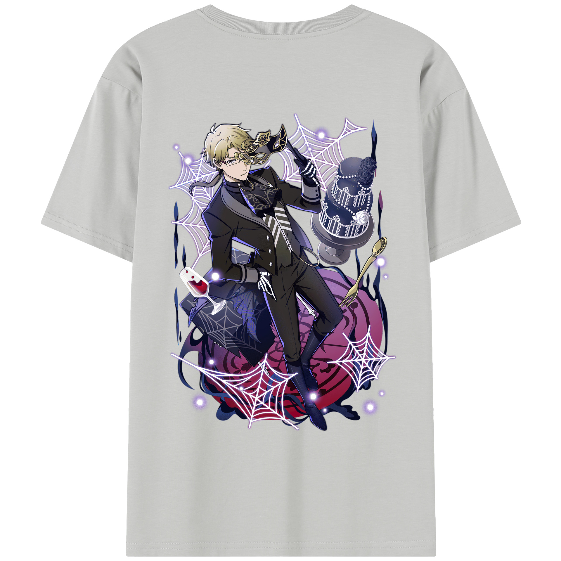 （画像用） 文豪ストレイドッグス Bungo Stray Dogs レディース半袖Tシャツ(バックプリント)