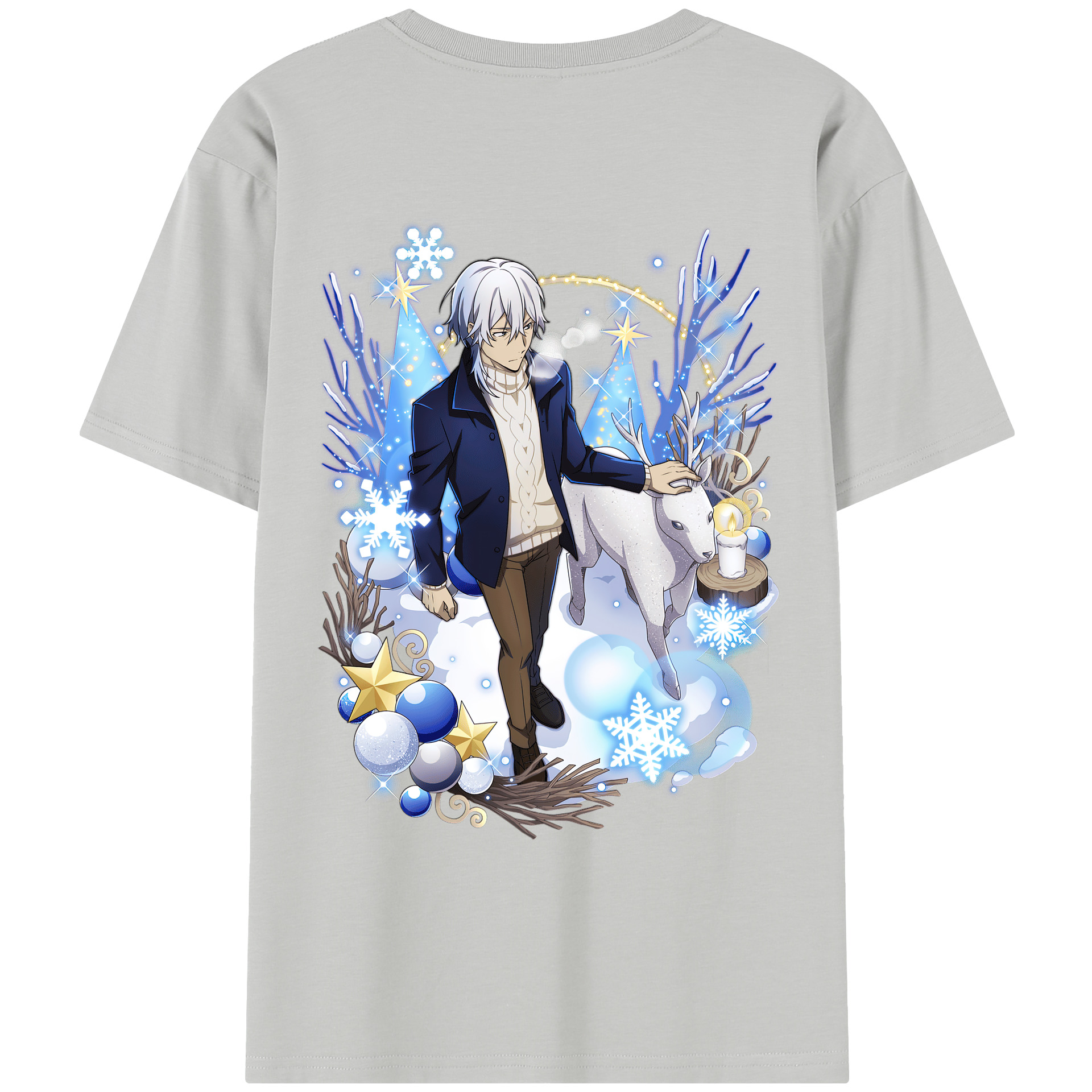 （画像用） 文豪ストレイドッグス Bungo Stray Dogs レディース半袖Tシャツ(バックプリント)