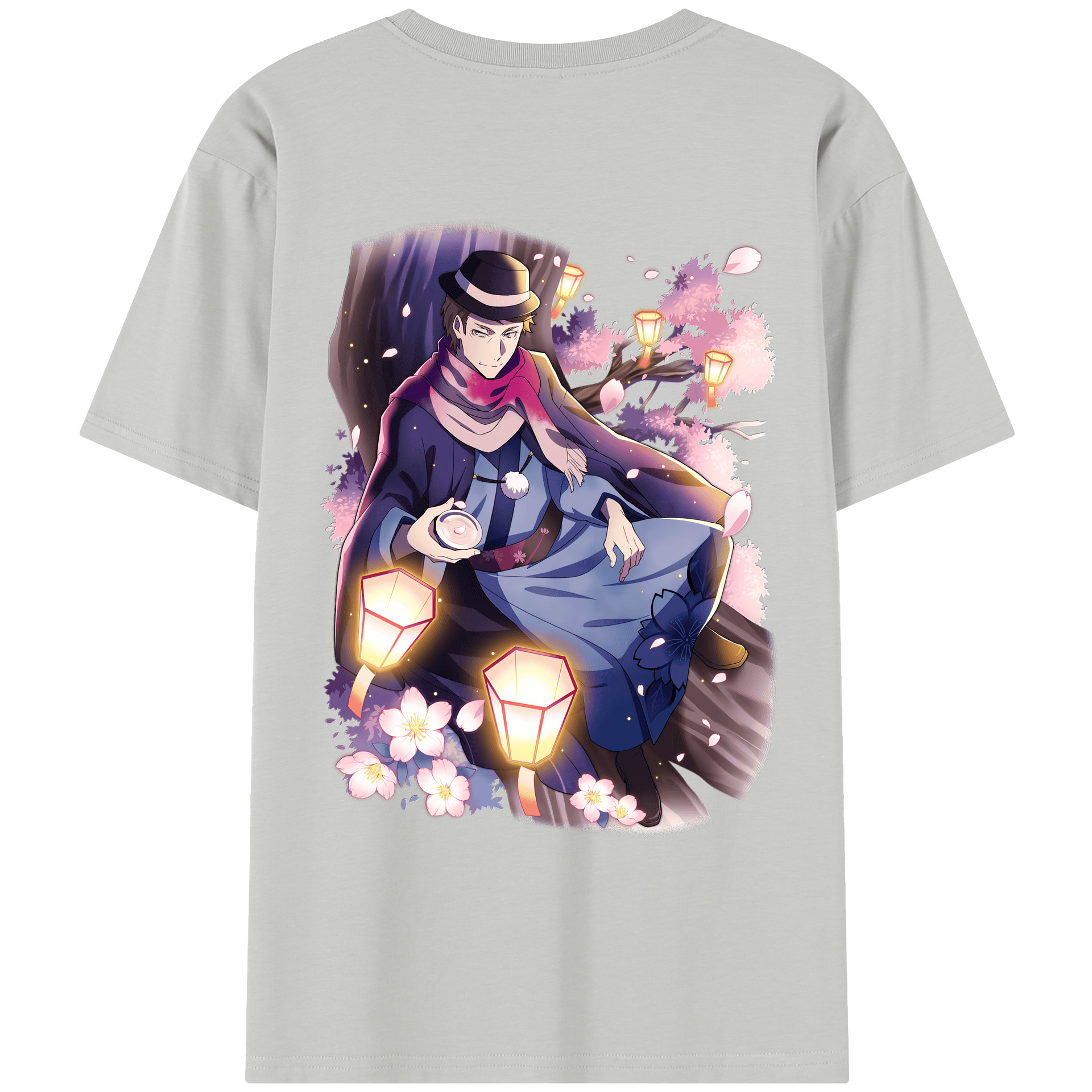 （画像用） 文豪ストレイドッグス Bungo Stray Dogs レディース半袖Tシャツ(バックプリント)