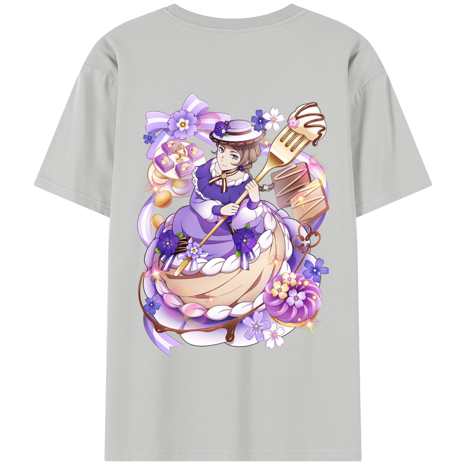 （画像用） 文豪ストレイドッグス Bungo Stray Dogs レディース半袖Tシャツ(バックプリント)