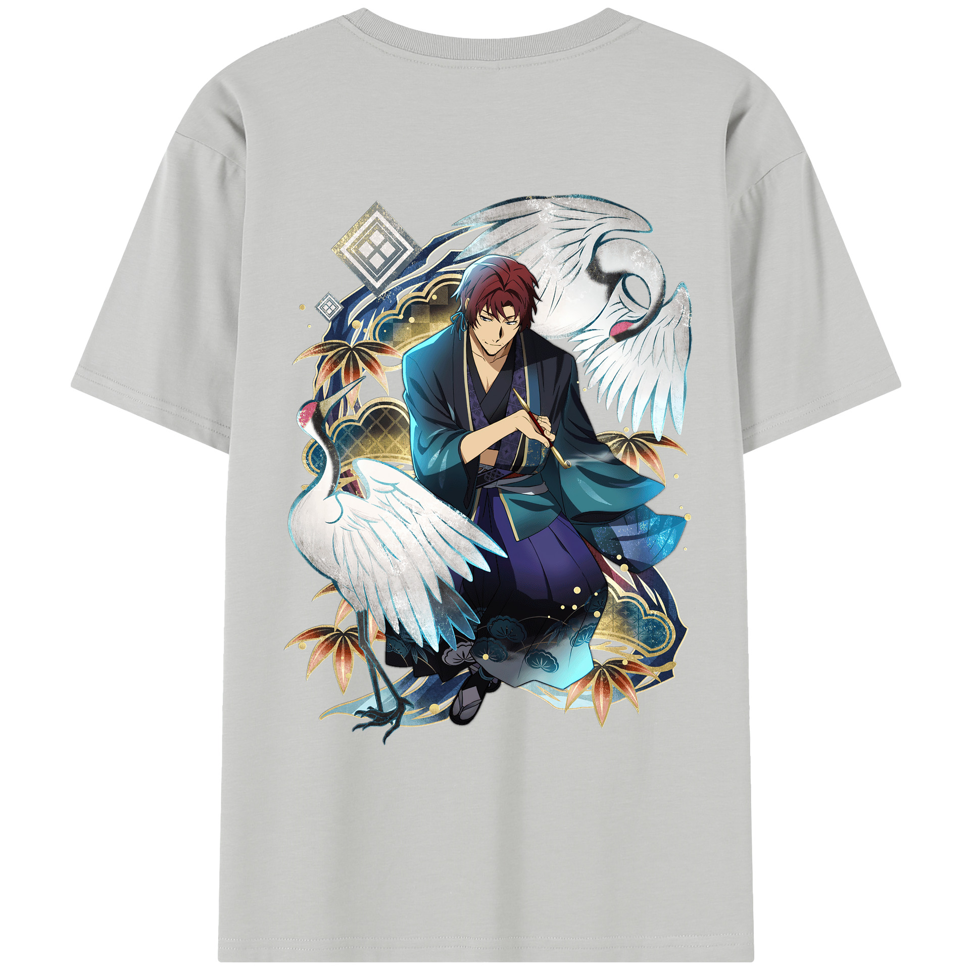 （画像用） 文豪ストレイドッグス Bungo Stray Dogs レディース半袖Tシャツ(バックプリント)