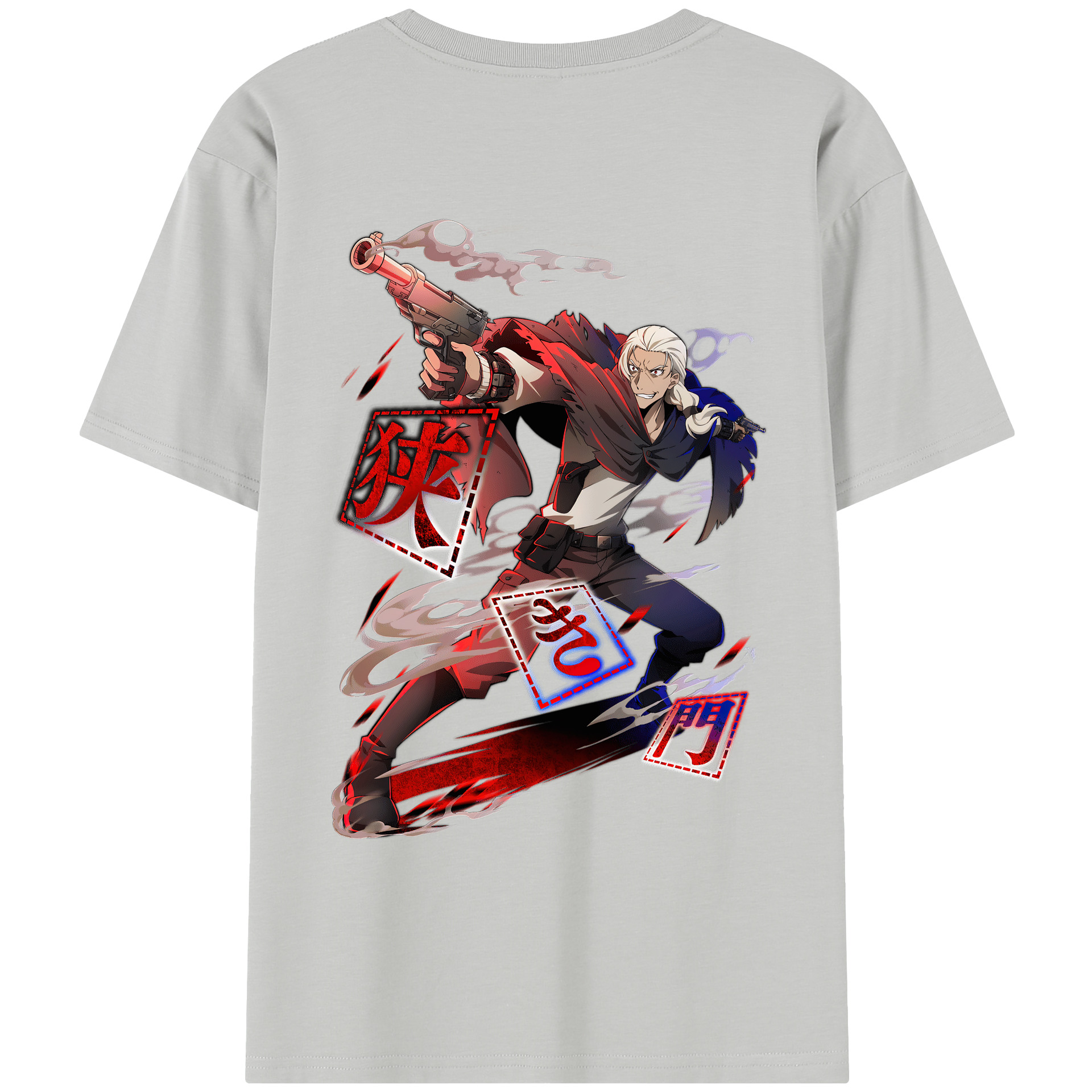 （画像用） 文豪ストレイドッグス Bungo Stray Dogs レディース半袖Tシャツ(バックプリント)