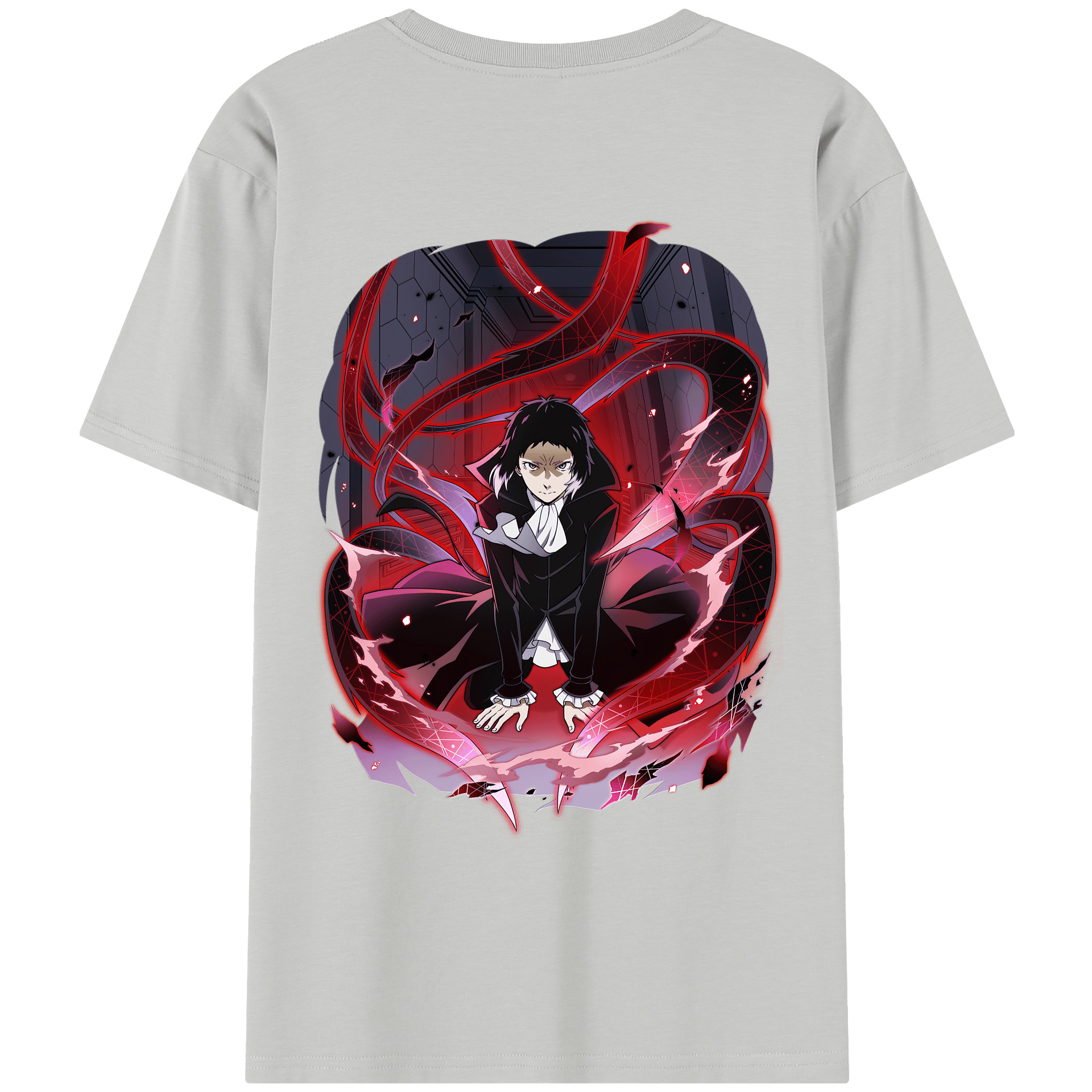 （画像用） 文豪ストレイドッグス Bungo Stray Dogs レディース半袖Tシャツ(バックプリント)