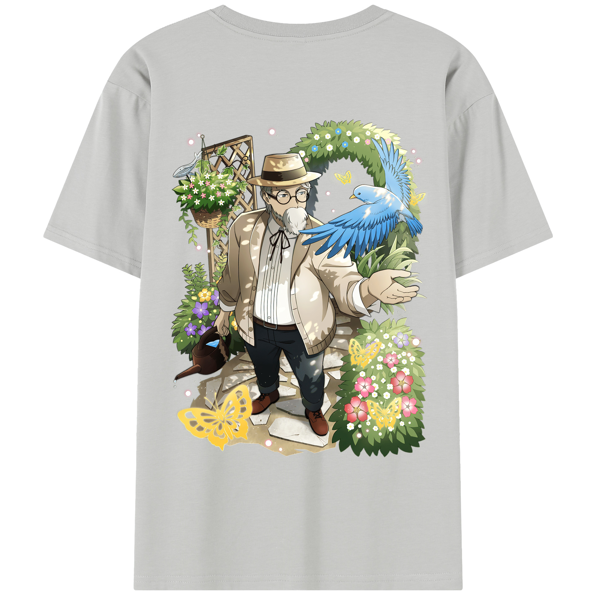 （画像用） 文豪ストレイドッグス Bungo Stray Dogs レディース半袖Tシャツ(バックプリント)