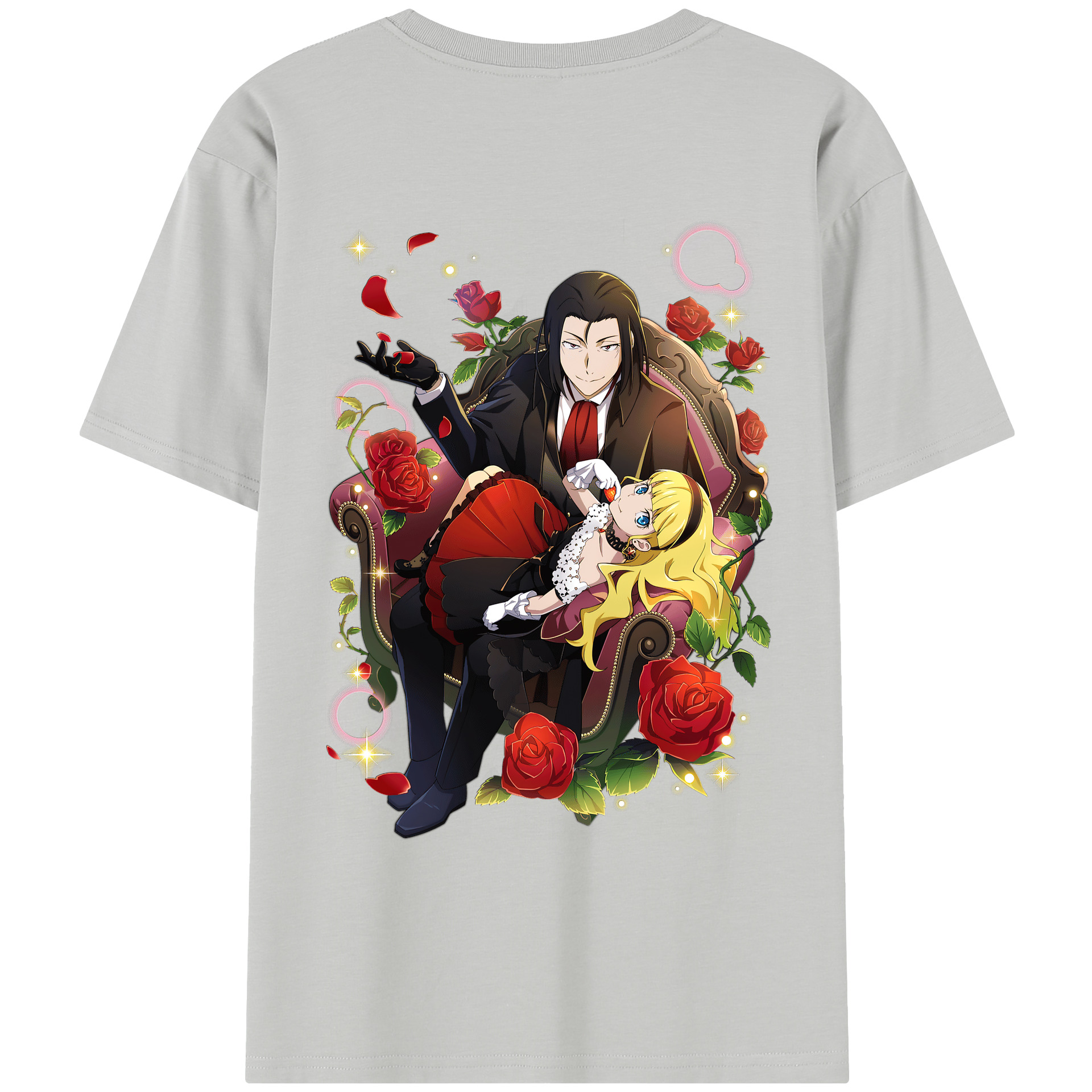 （画像用） 文豪ストレイドッグス Bungo Stray Dogs レディース半袖Tシャツ(バックプリント)