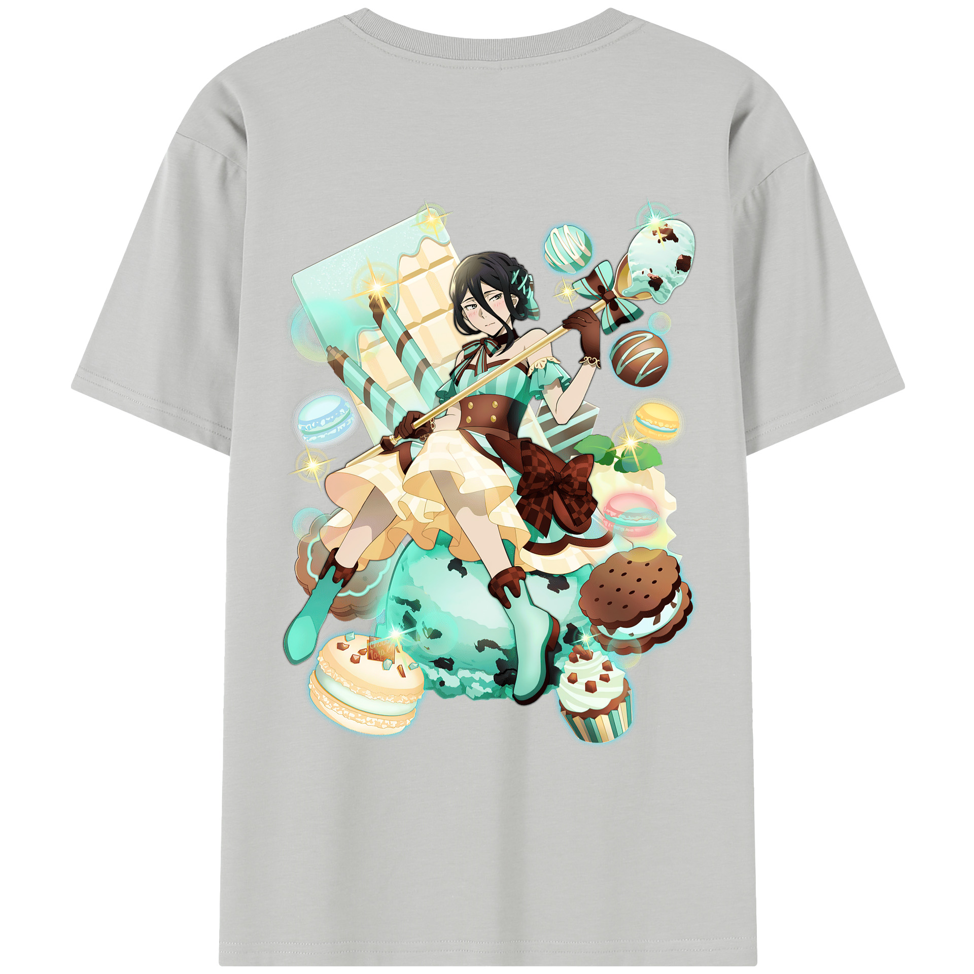 （画像用） 文豪ストレイドッグス Bungo Stray Dogs レディース半袖Tシャツ(バックプリント)