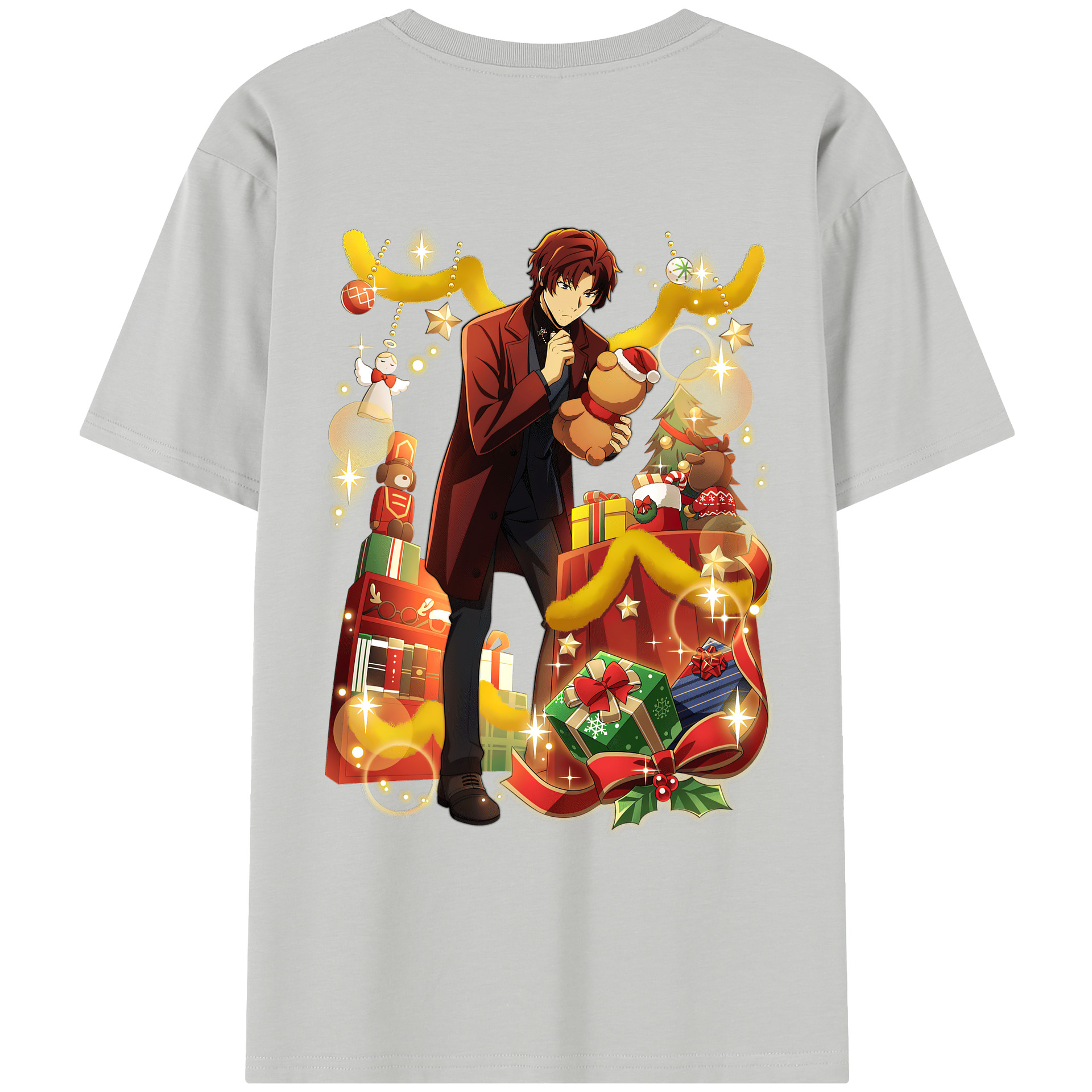 （画像用） 文豪ストレイドッグス Bungo Stray Dogs レディース半袖Tシャツ(バックプリント)