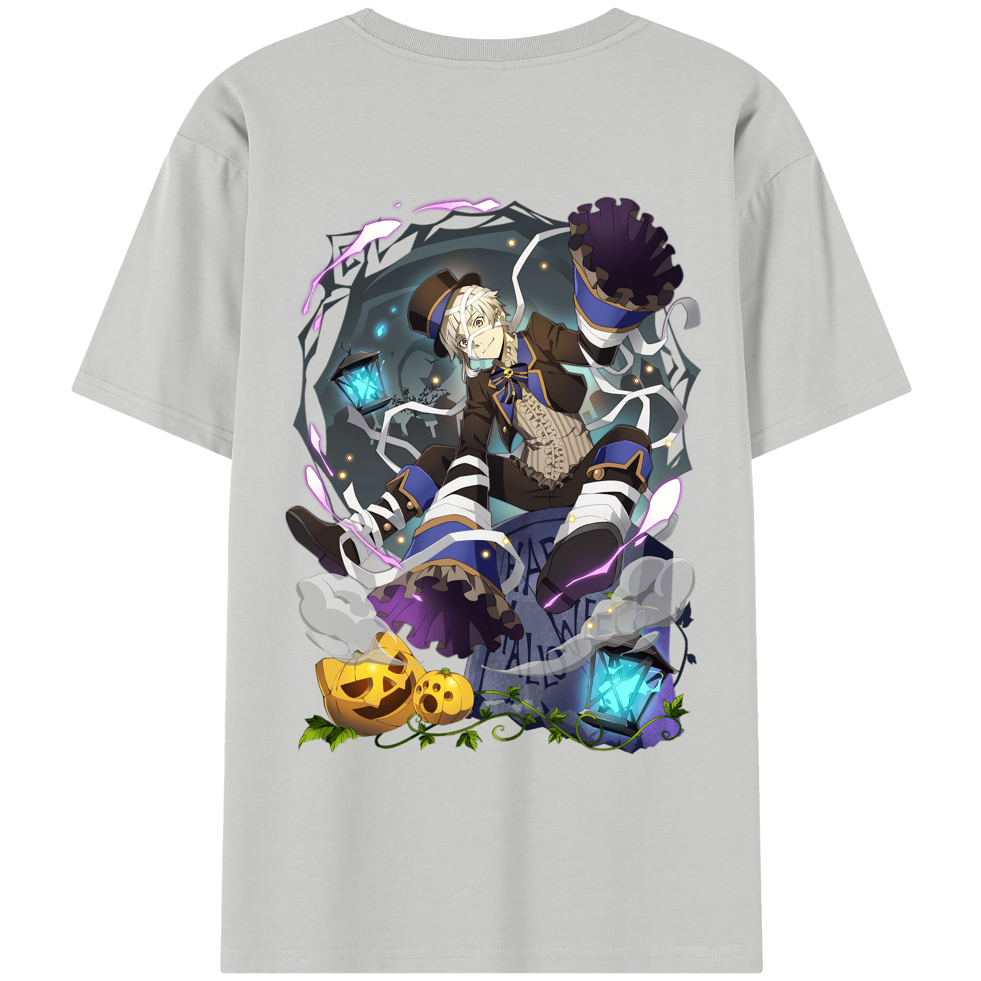 （画像用） 文豪ストレイドッグス Bungo Stray Dogs レディース半袖Tシャツ(バックプリント)