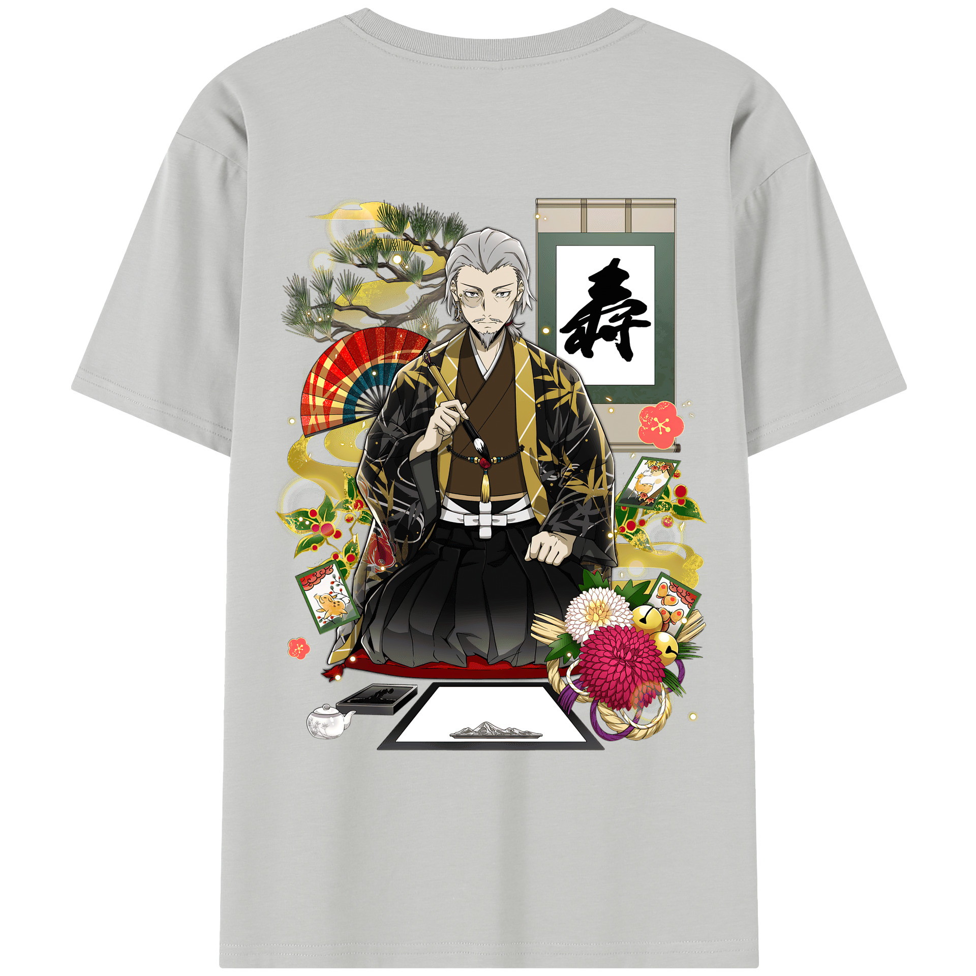 （画像用） 文豪ストレイドッグス Bungo Stray Dogs レディース半袖Tシャツ(バックプリント)
