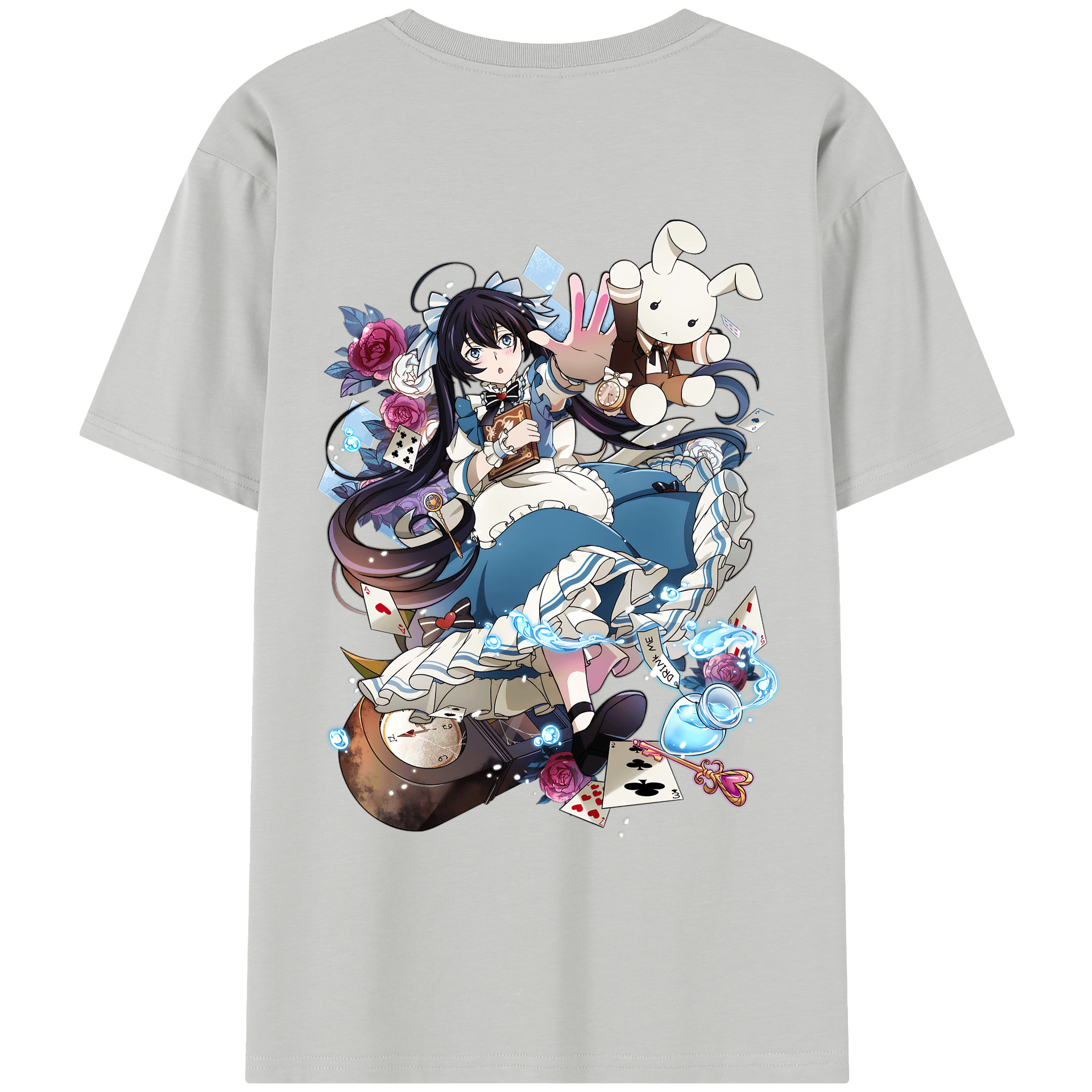 （画像用） 文豪ストレイドッグス Bungo Stray Dogs レディース半袖Tシャツ(バックプリント)