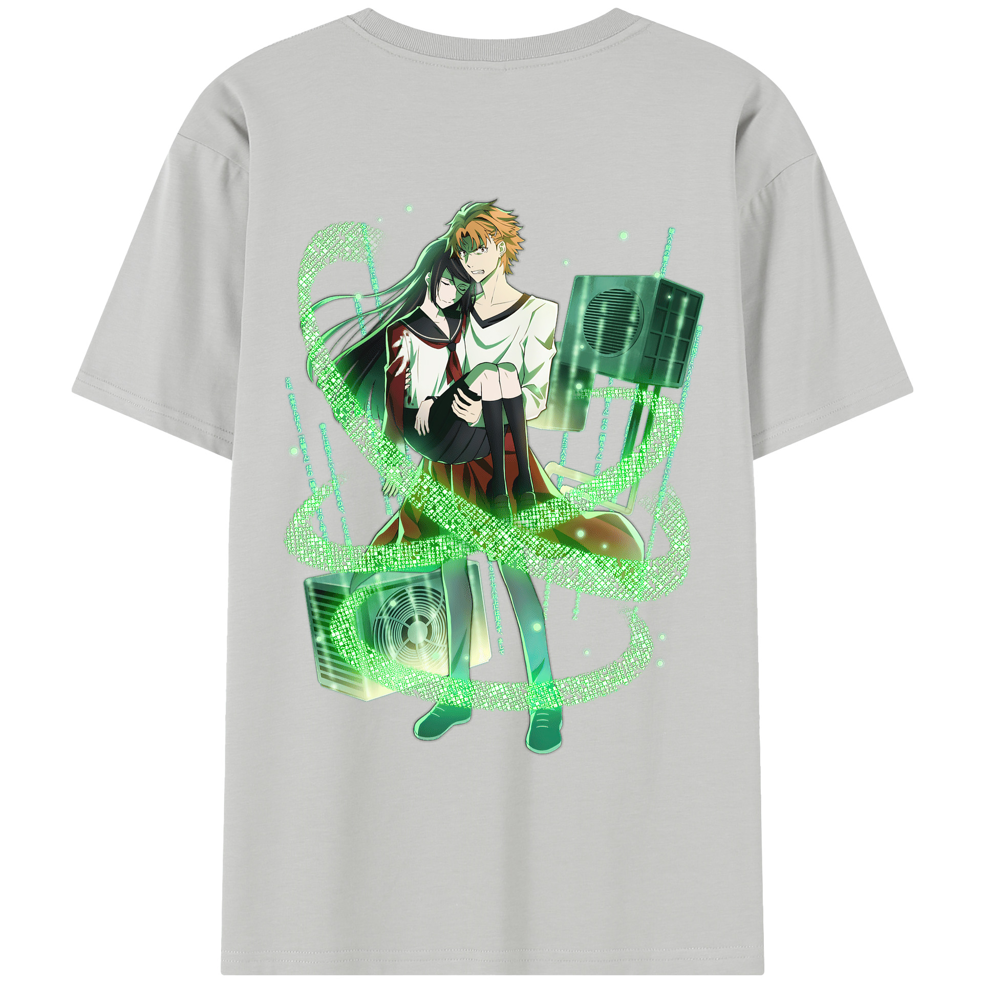 （画像用） 文豪ストレイドッグス Bungo Stray Dogs レディース半袖Tシャツ(バックプリント)