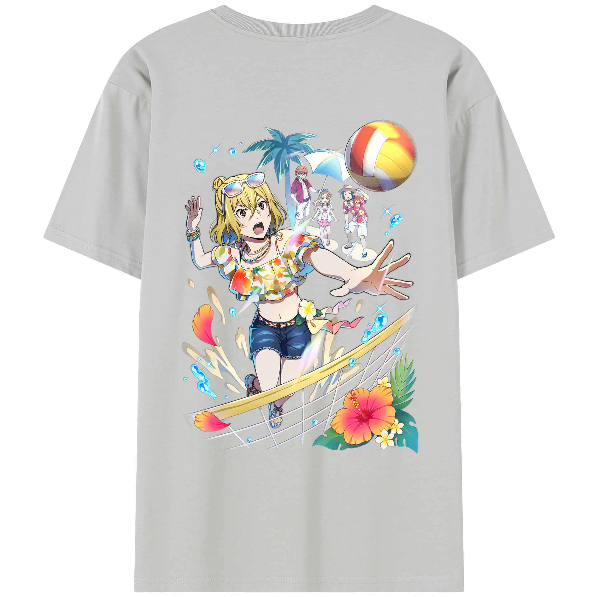 （画像用） 文豪ストレイドッグス Bungo Stray Dogs レディース半袖Tシャツ(バックプリント)