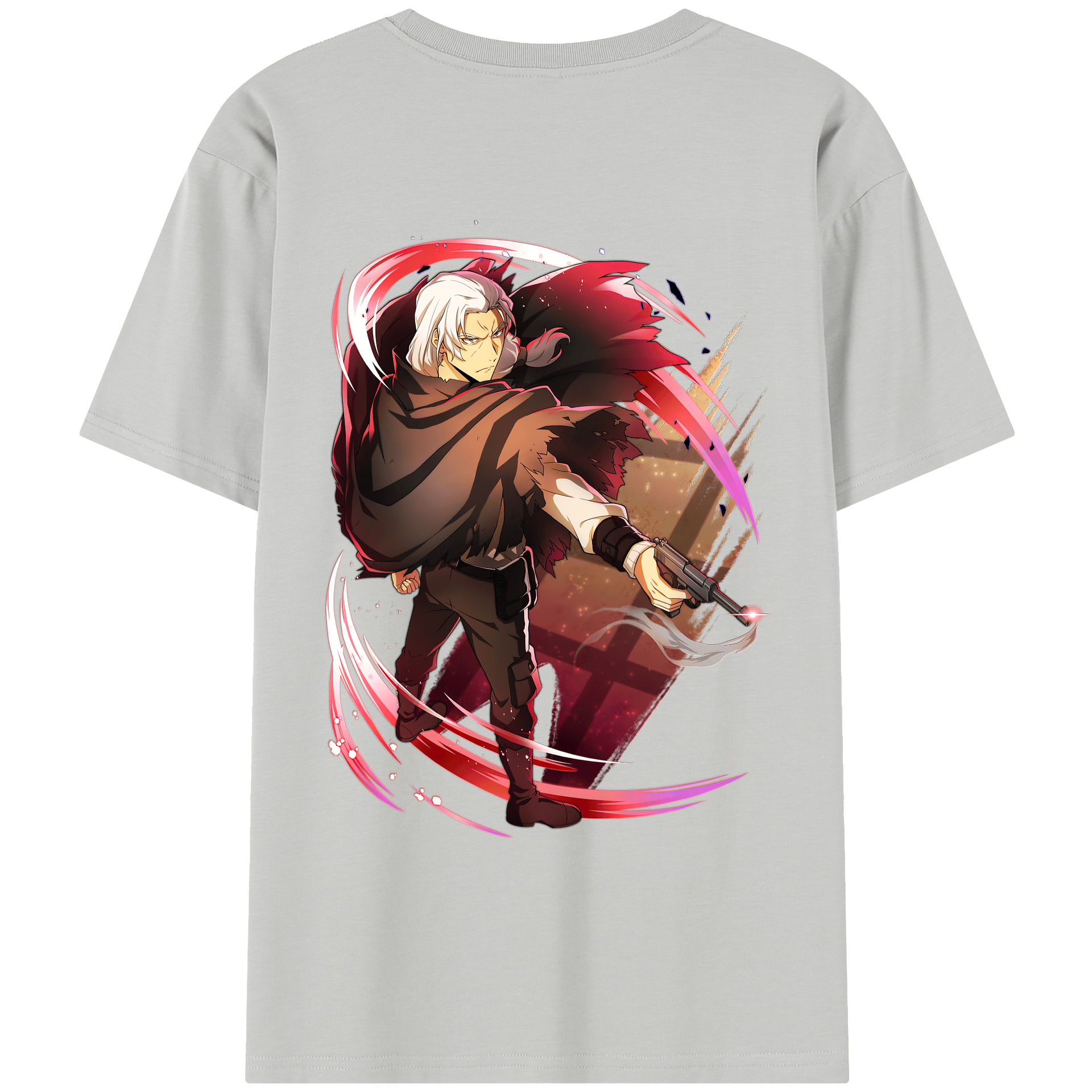 （画像用） 文豪ストレイドッグス Bungo Stray Dogs レディース半袖Tシャツ(バックプリント)