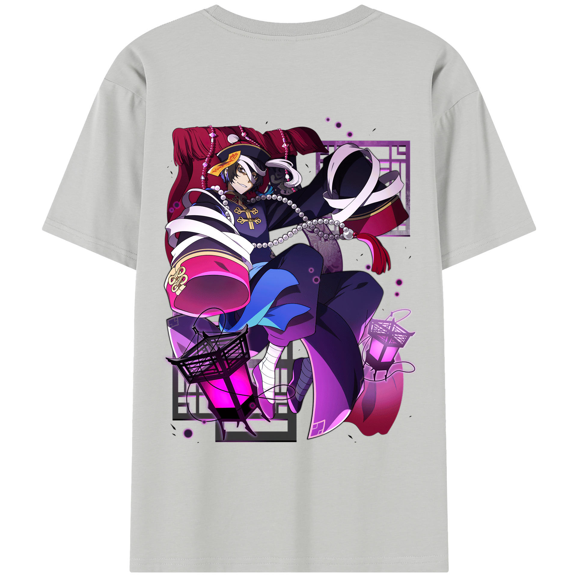 （画像用） 文豪ストレイドッグス Bungo Stray Dogs レディース半袖Tシャツ(バックプリント)