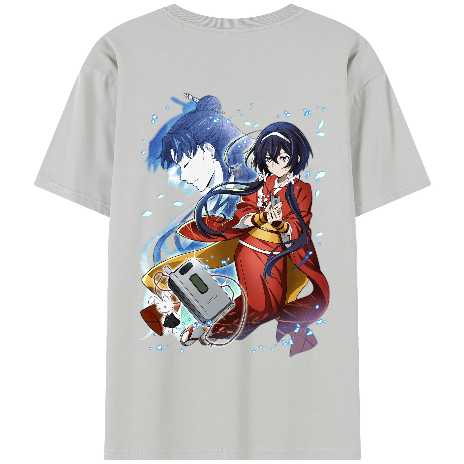 （画像用） 文豪ストレイドッグス Bungo Stray Dogs レディース半袖Tシャツ(バックプリント)
