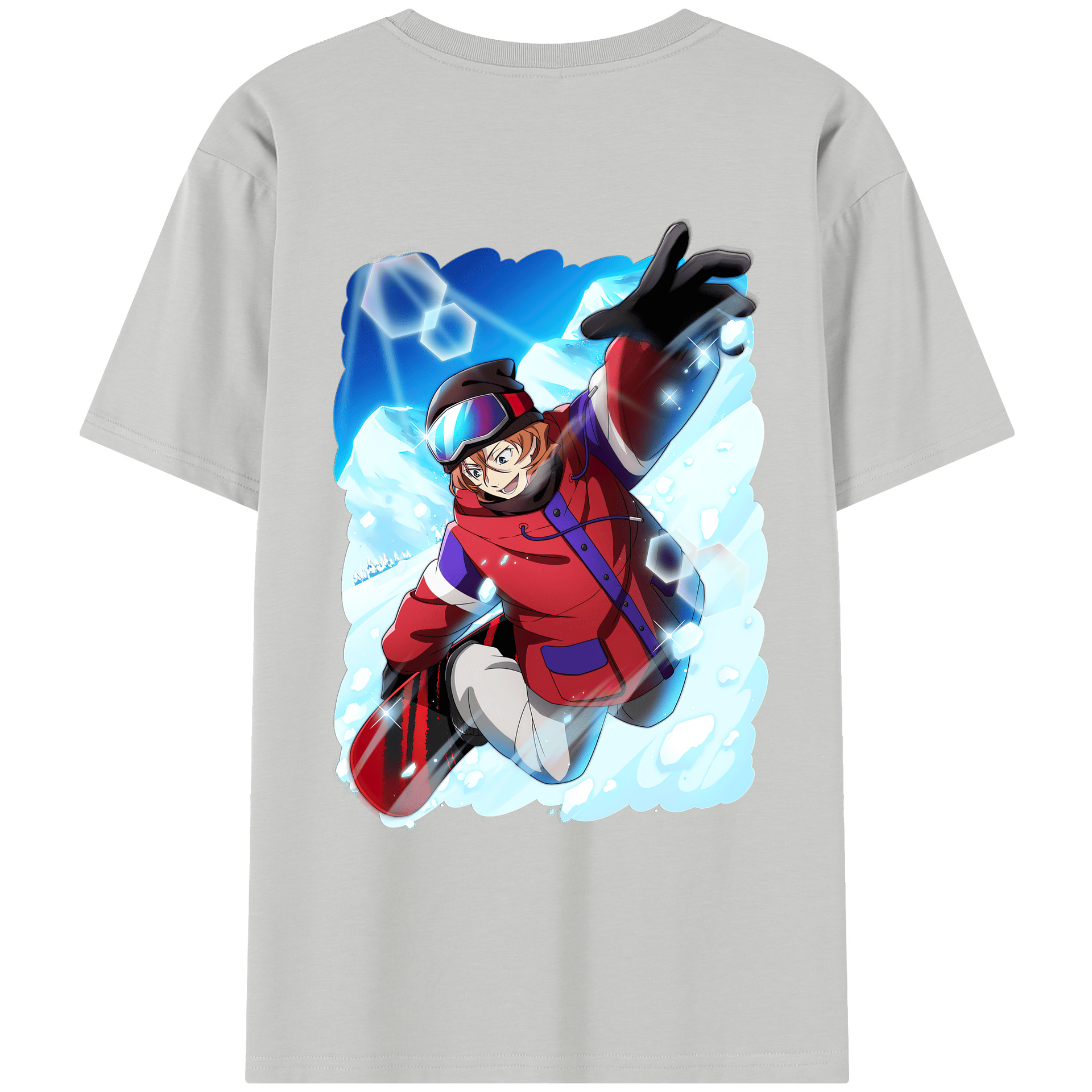 （画像用） 文豪ストレイドッグス Bungo Stray Dogs レディース半袖Tシャツ(バックプリント)