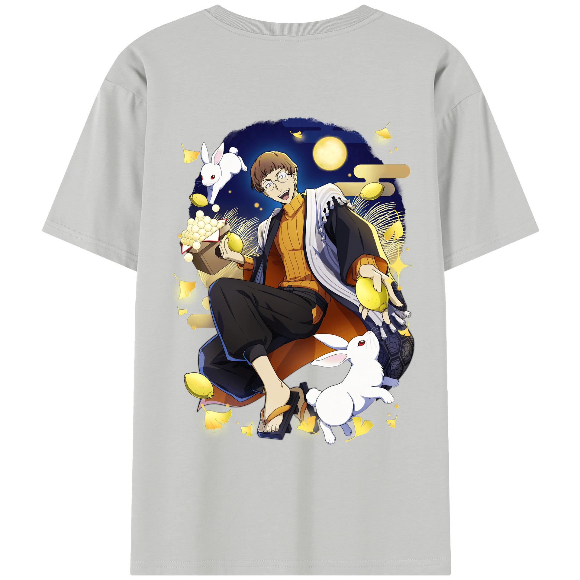（画像用） 文豪ストレイドッグス Bungo Stray Dogs レディース半袖Tシャツ(バックプリント)