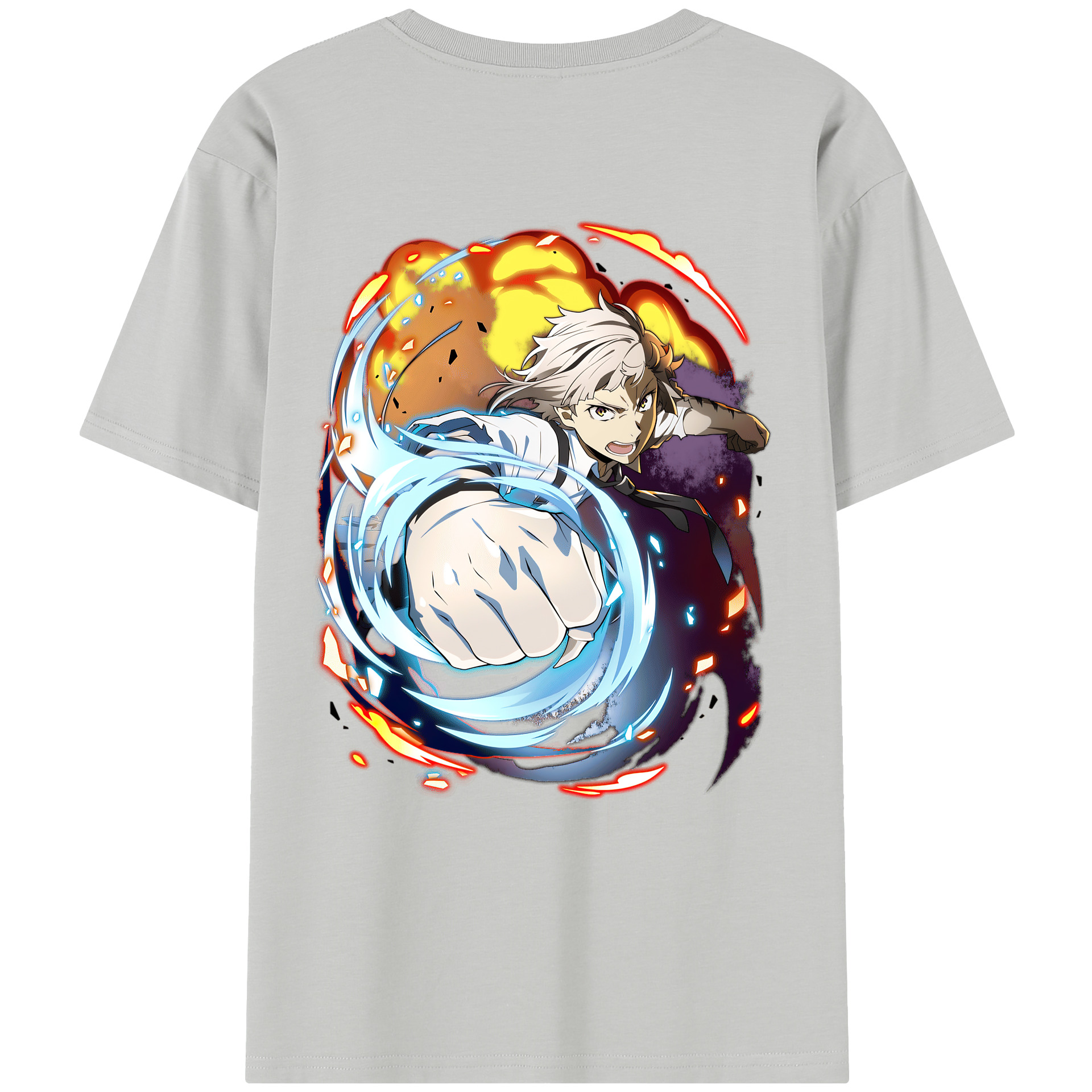 （画像用） 文豪ストレイドッグス Bungo Stray Dogs レディース半袖Tシャツ(バックプリント)