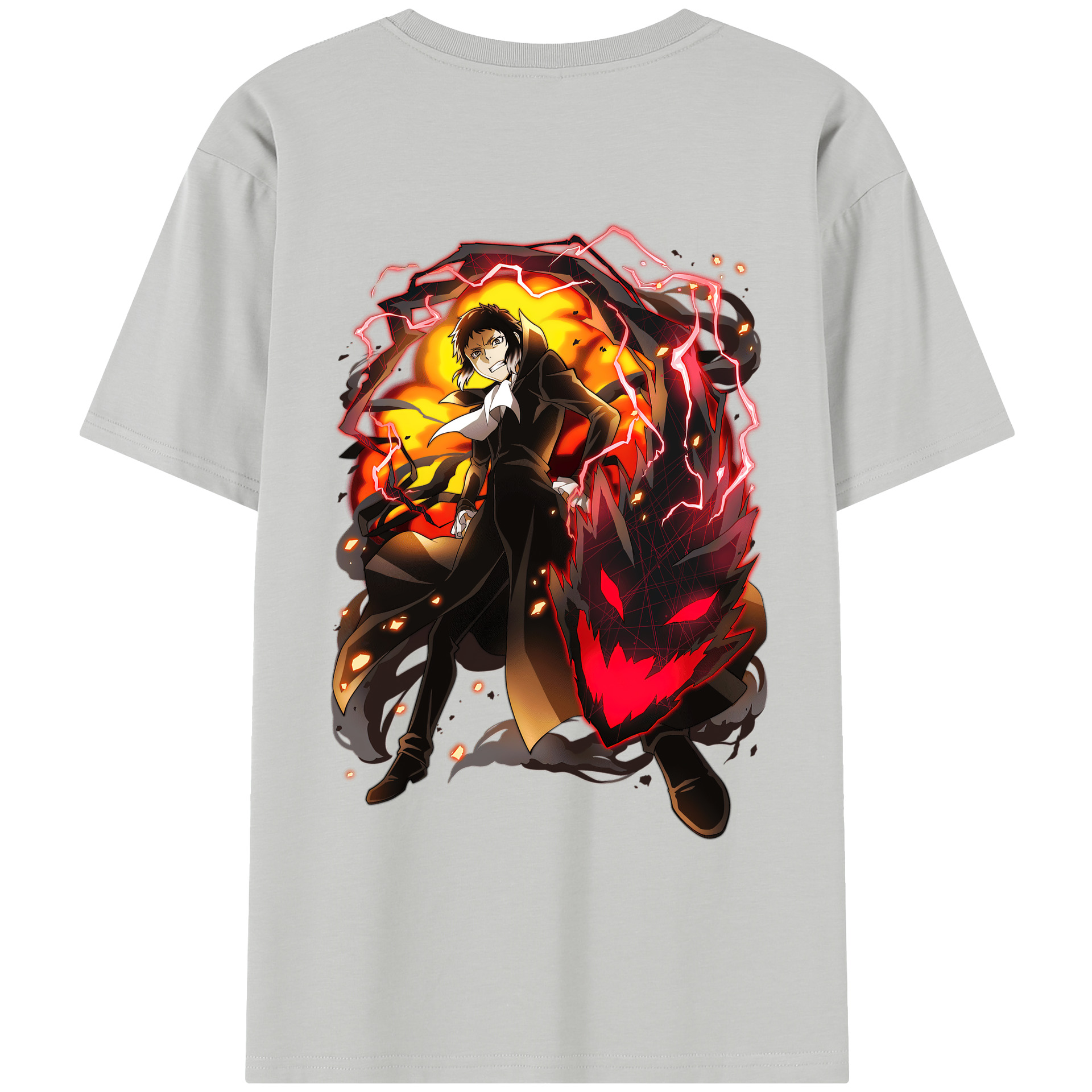 （画像用） 文豪ストレイドッグス Bungo Stray Dogs レディース半袖Tシャツ(バックプリント)