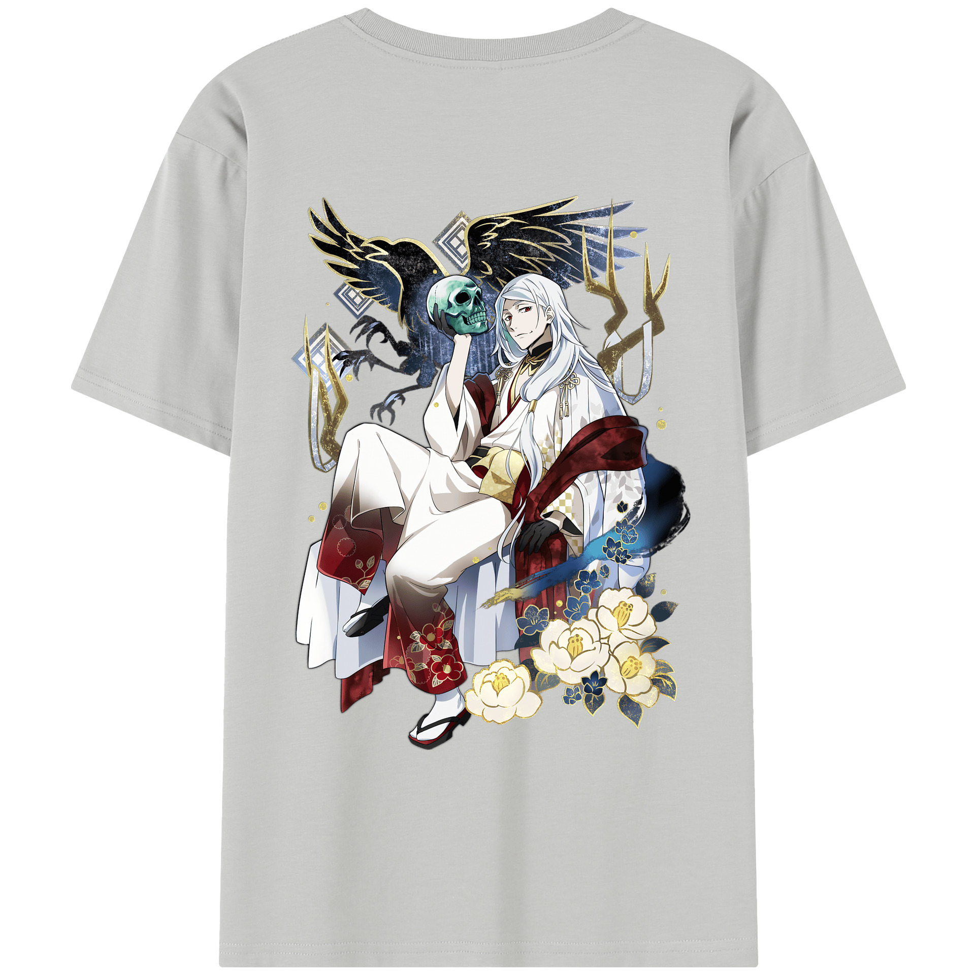 （画像用） 文豪ストレイドッグス Bungo Stray Dogs レディース半袖Tシャツ(バックプリント)