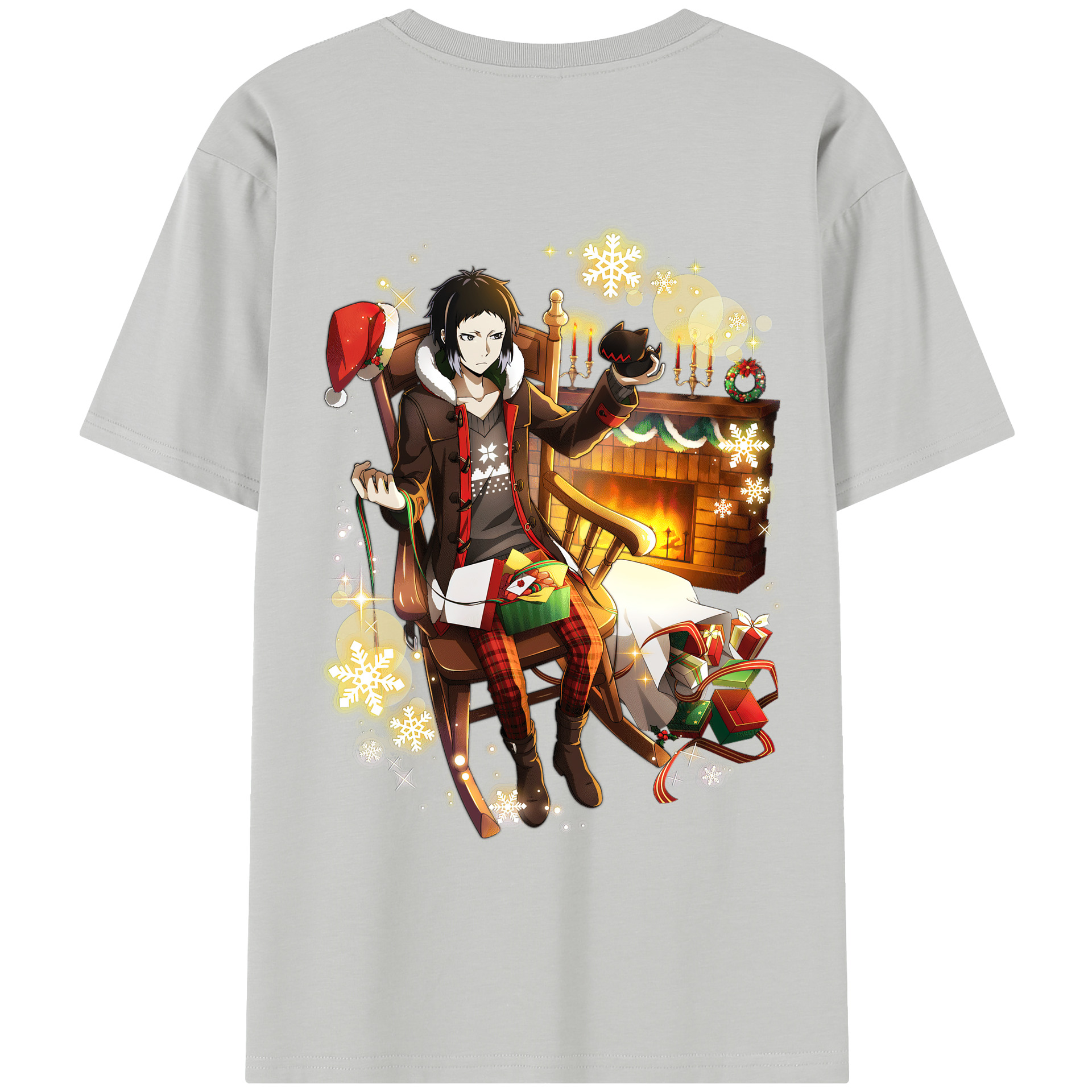 （画像用） 文豪ストレイドッグス Bungo Stray Dogs レディース半袖Tシャツ(バックプリント)